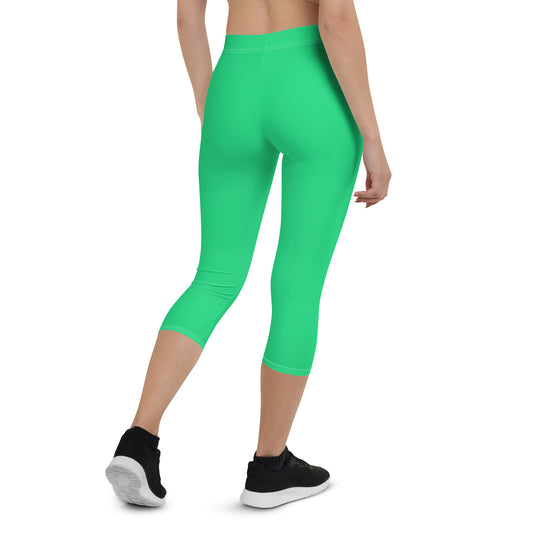 Viridian Vision FLAKOUT Sport Women's Capri Leggings - FLAKOUT