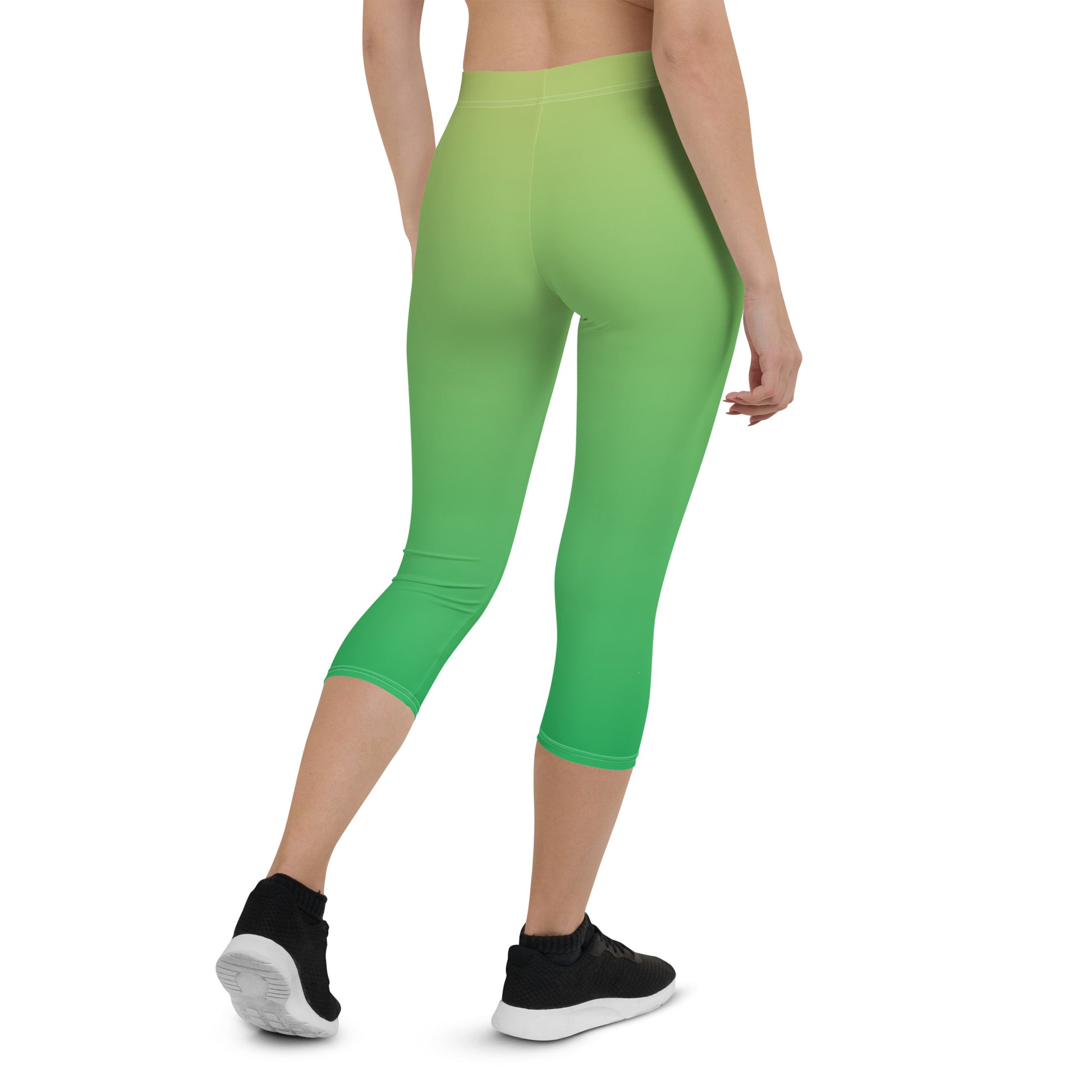 Jungle Hue FLAKOUT Sport Women's Capri Leggings - FLAKOUT