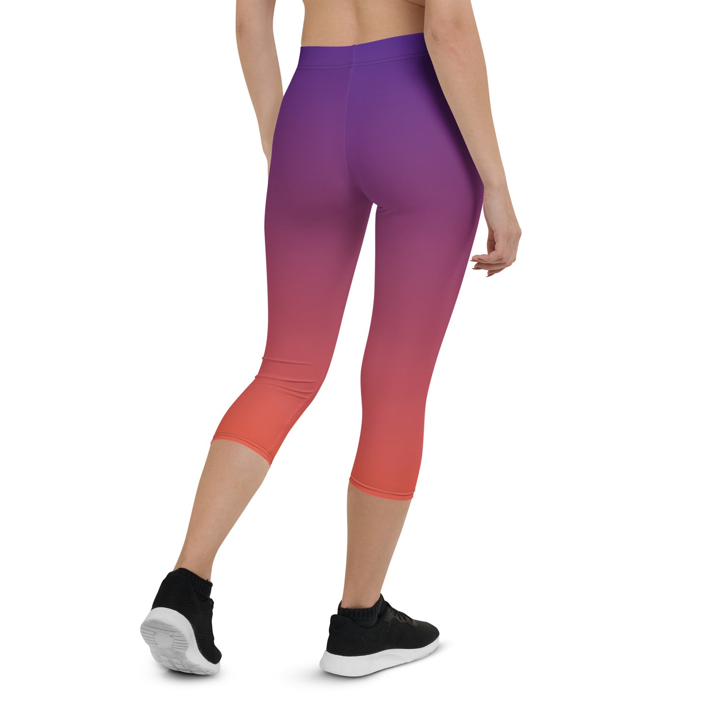 Peach Delight FLAKOUT Sport Women's Capri Leggings - FLAKOUT