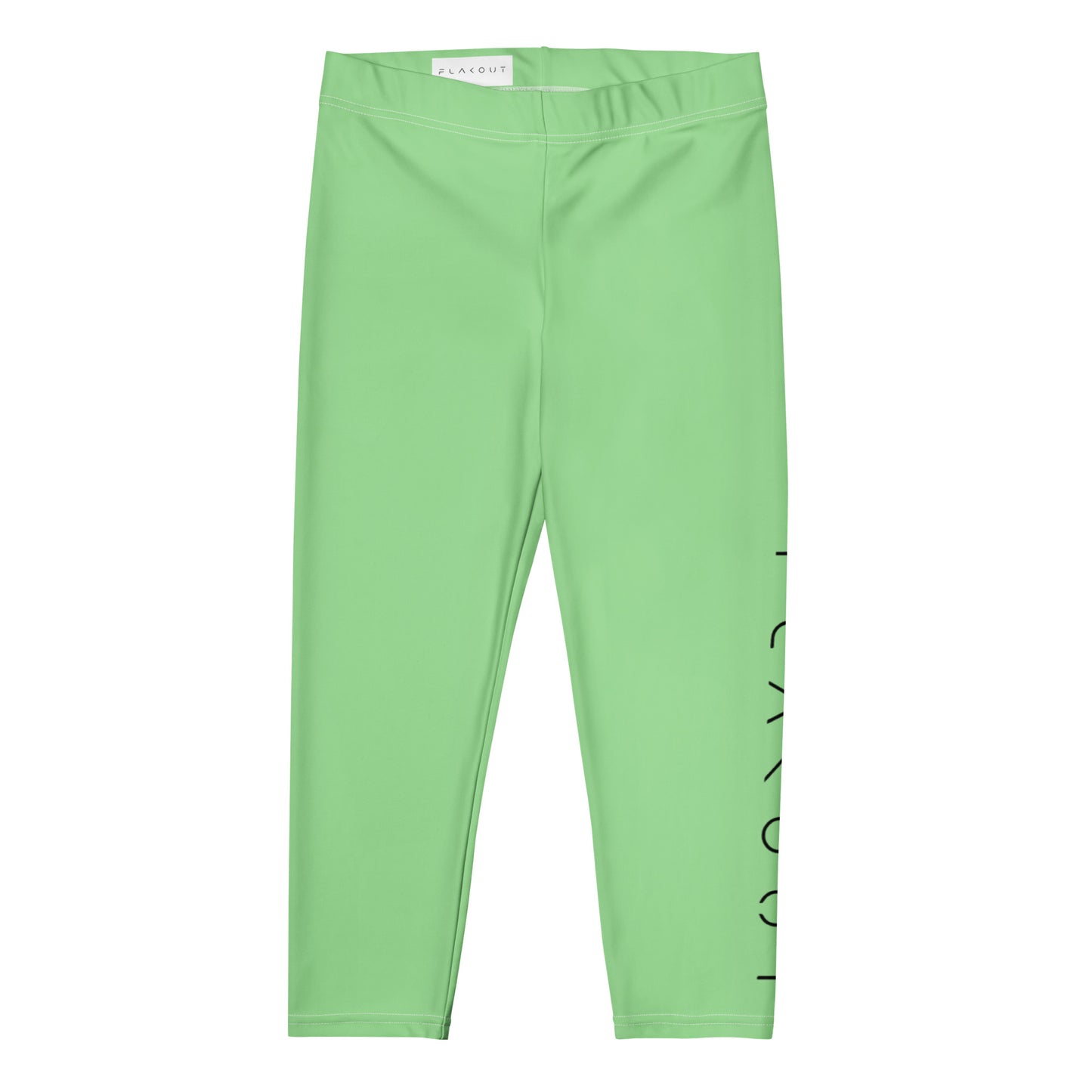 Minty Mirage Women's Capri Leggings - FLAKOUT