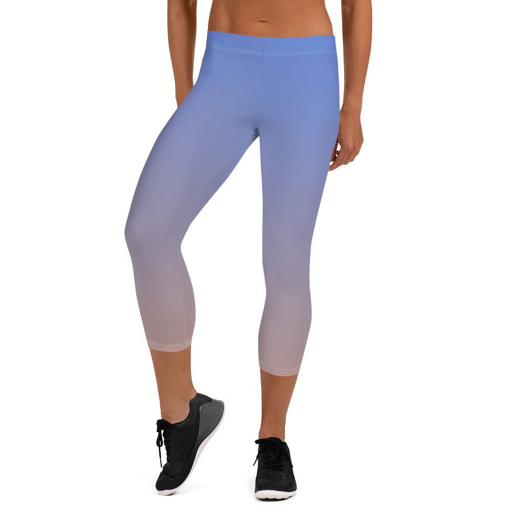 Seaside Dream Women's Capri Leggings - FLAKOUT