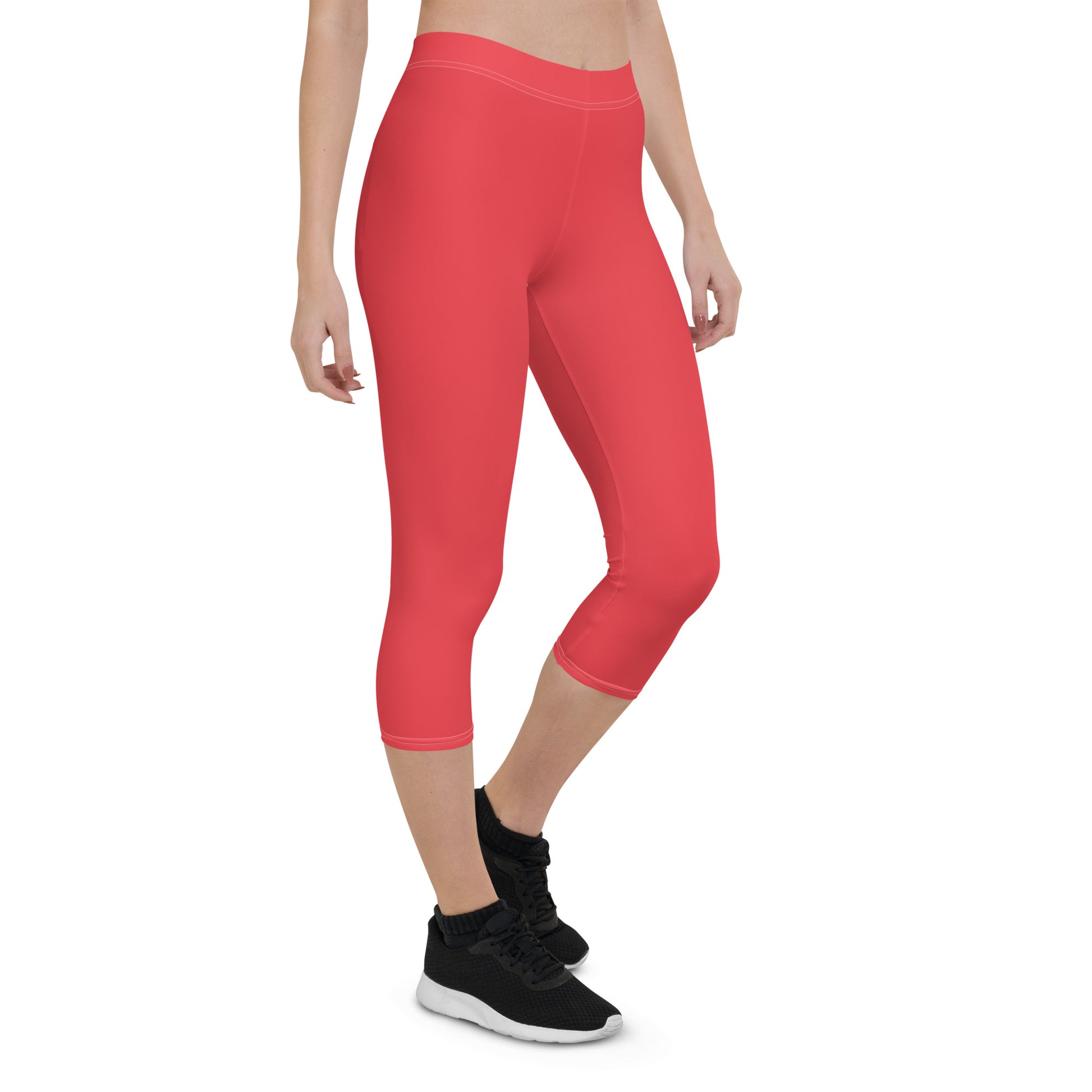 Scarlet Bomb Women's Capri Leggings - FLAKOUT