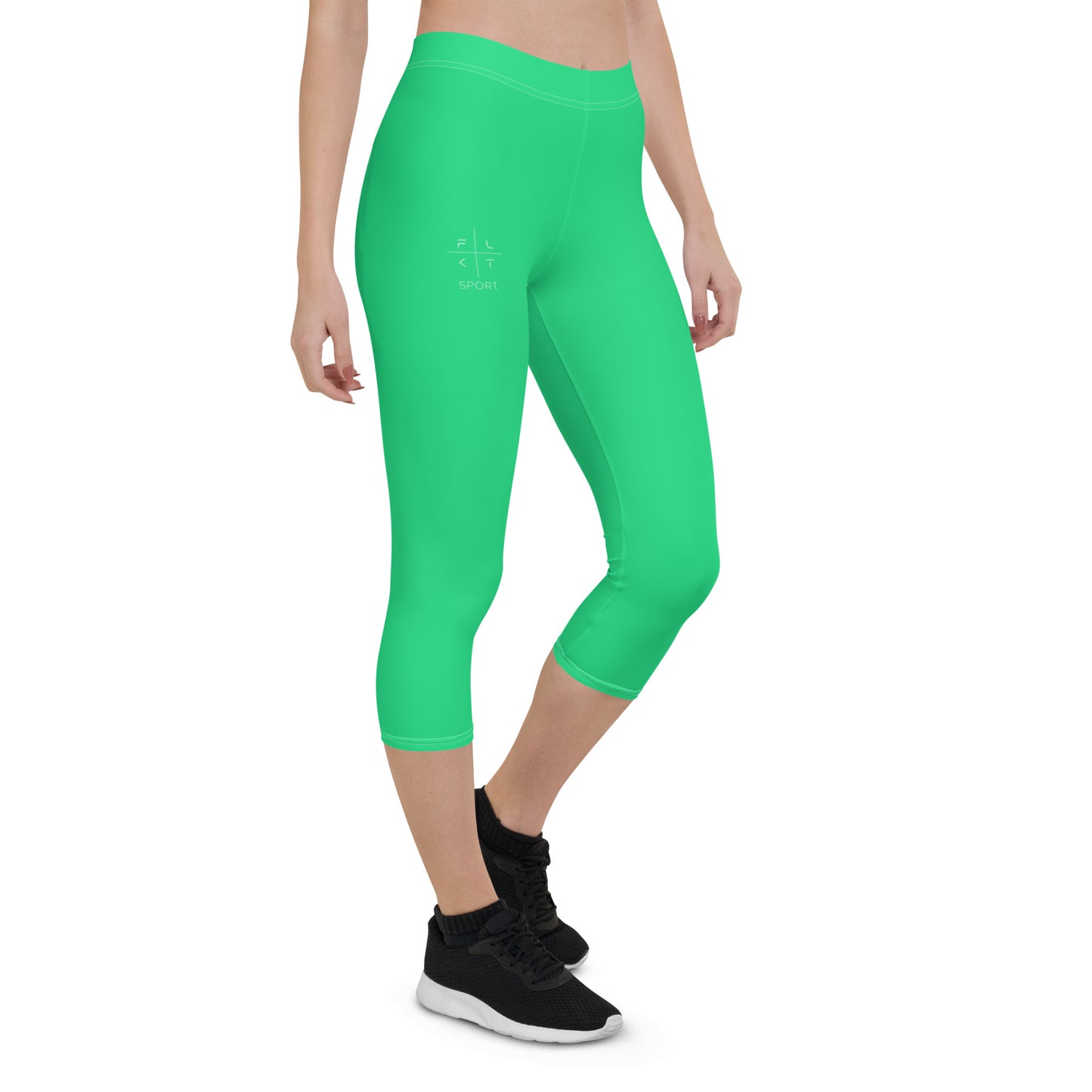 Viridian Vision FLAKOUT Sport Women's Capri Leggings - FLAKOUT