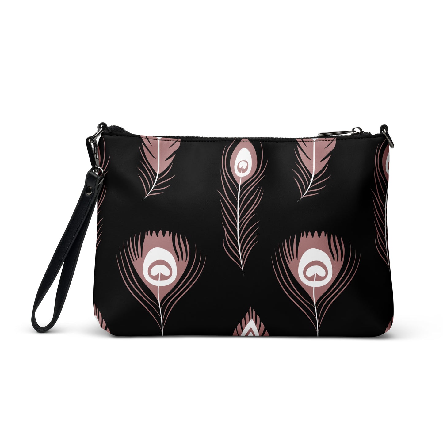 Lustrous Quills Leather Crossbody Bag - FLAKOUT