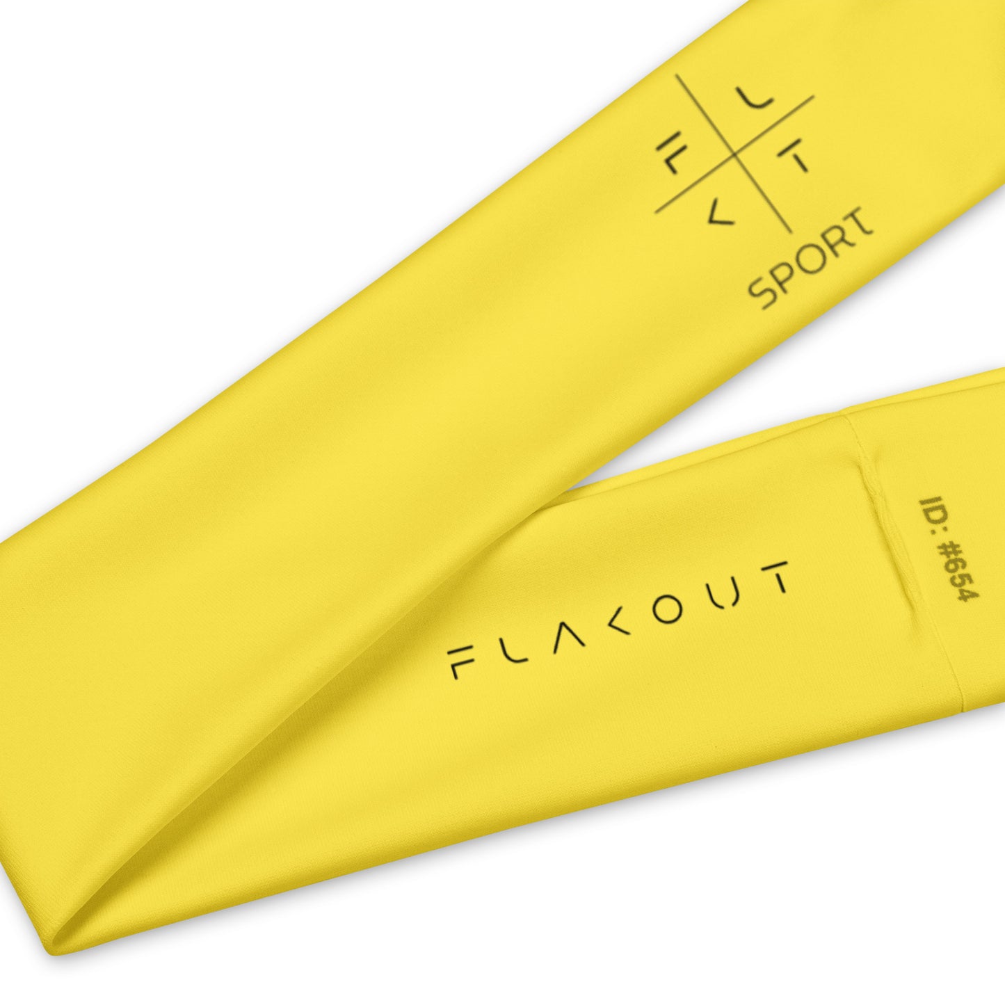 FLAKOUT Sport Unisex Headband - Yellow - FLAKOUT