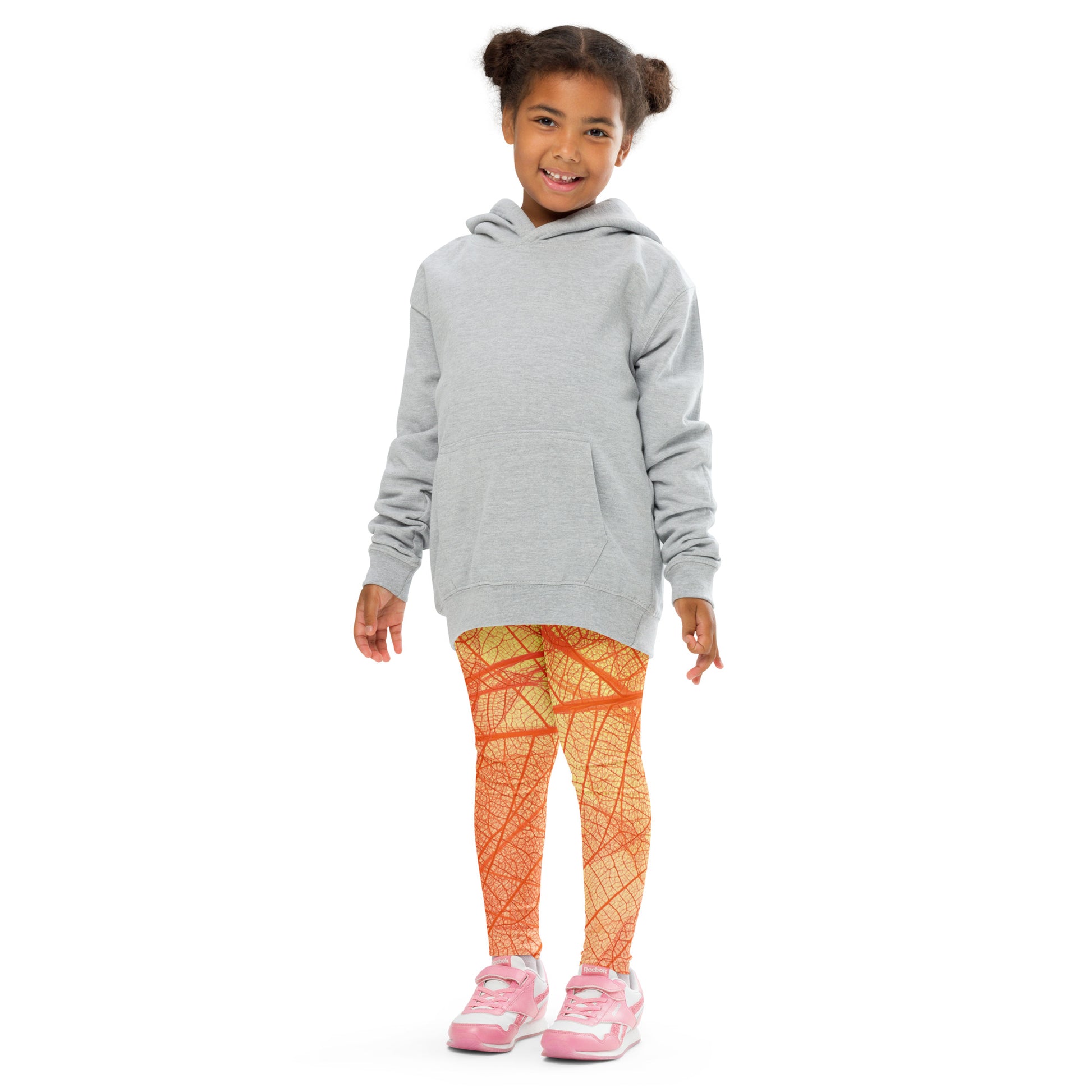 Vermilion Wisps Girl's Leggings - FLAKOUT