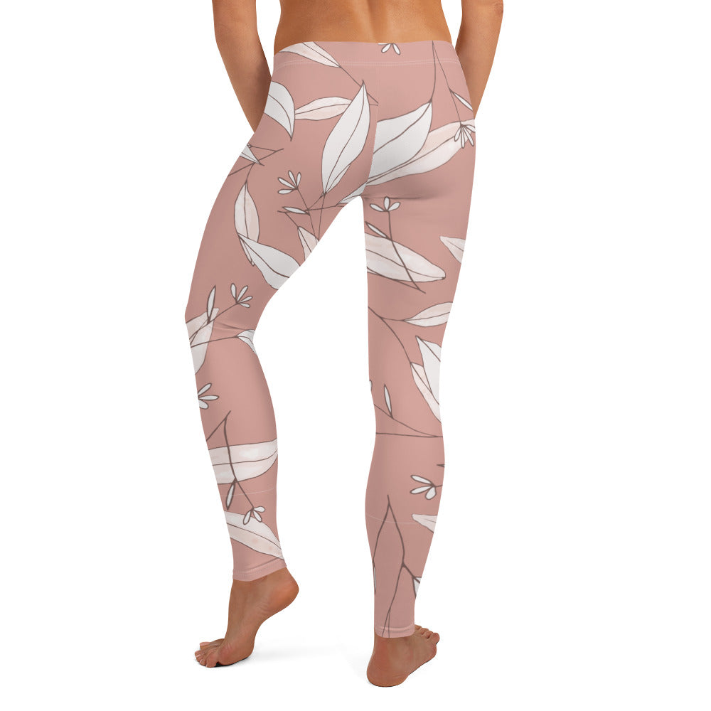 Feathered Finesse Women's Leggings - FLAKOUT