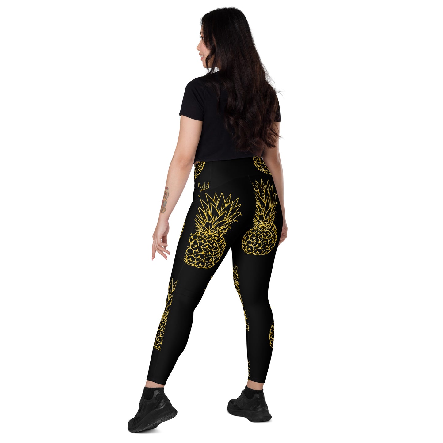 Pineapple Bliss Women's Leggings With Pockets - FLAKOUT