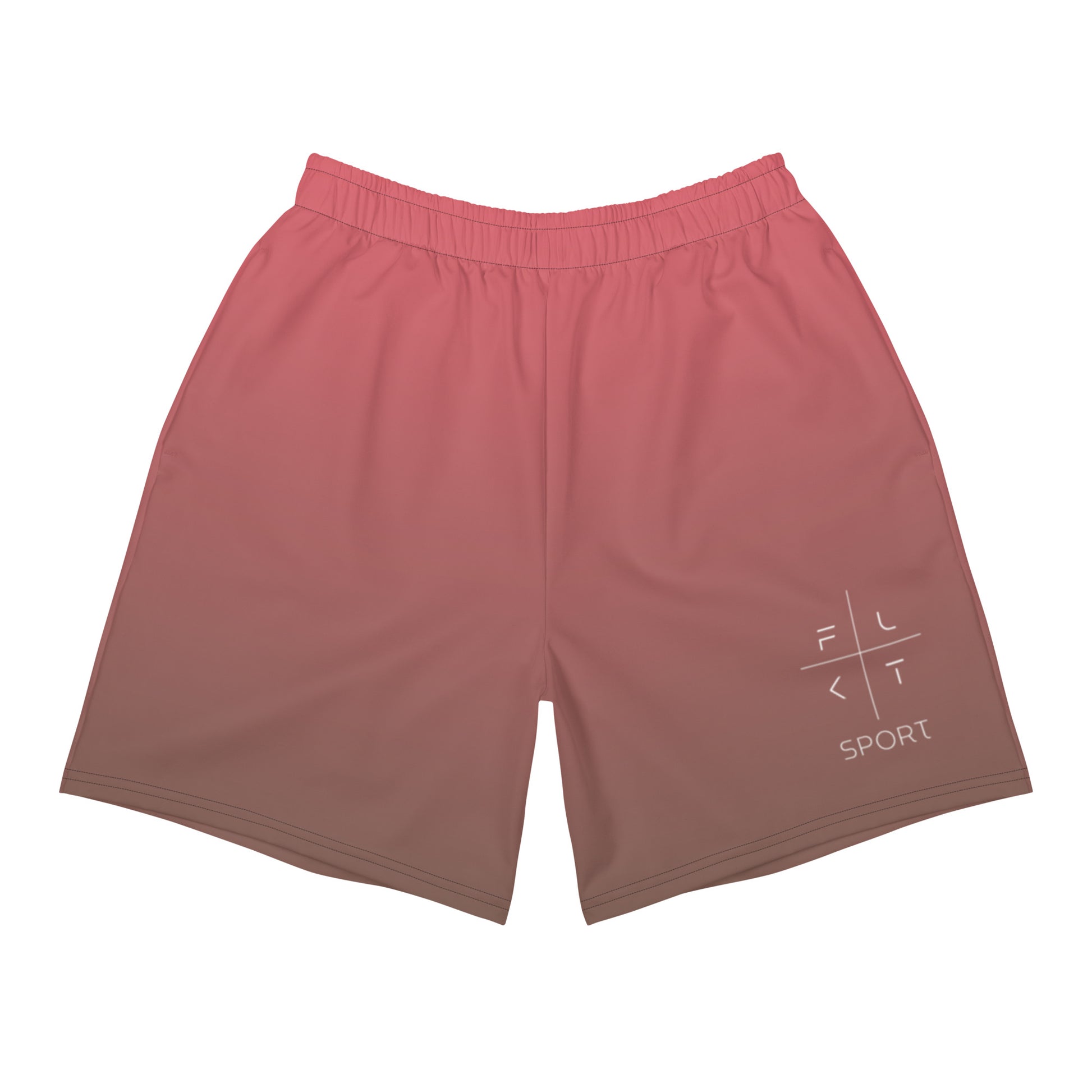 FLAKOUT Sport Rouge Fusion Men's Recycled Athletic Shorts - FLAKOUT