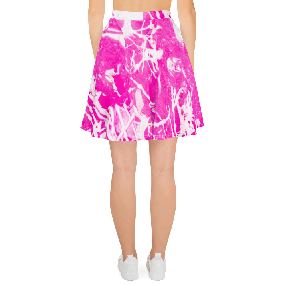 Velvet Aura Women's Skater Skirt - FLAKOUT