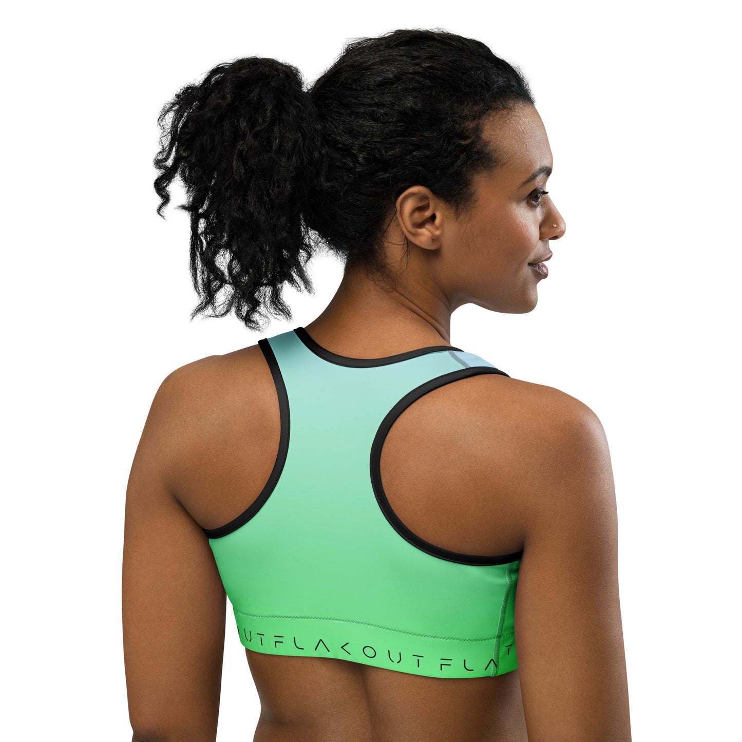 Zephyr Ensemble Women's Sports Performance Bra - FLAKOUT