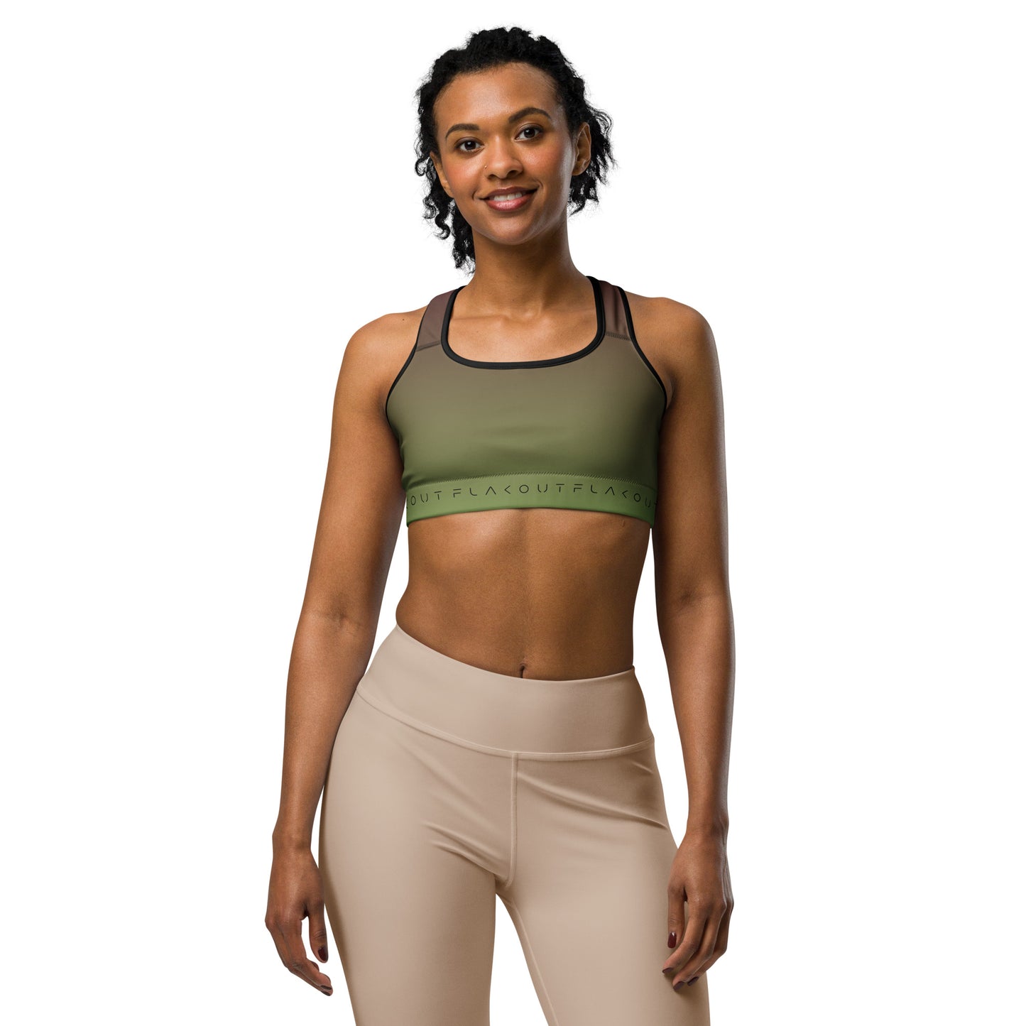 Rich Earth Women's Sports Performance Bra - FLAKOUT