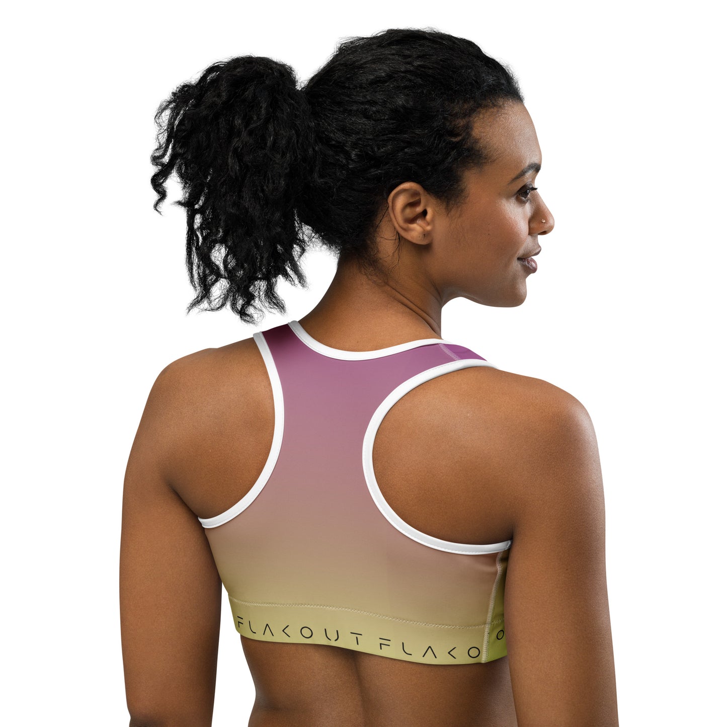 Midnight Symphony Women's Sports Performance Bra - FLAKOUT