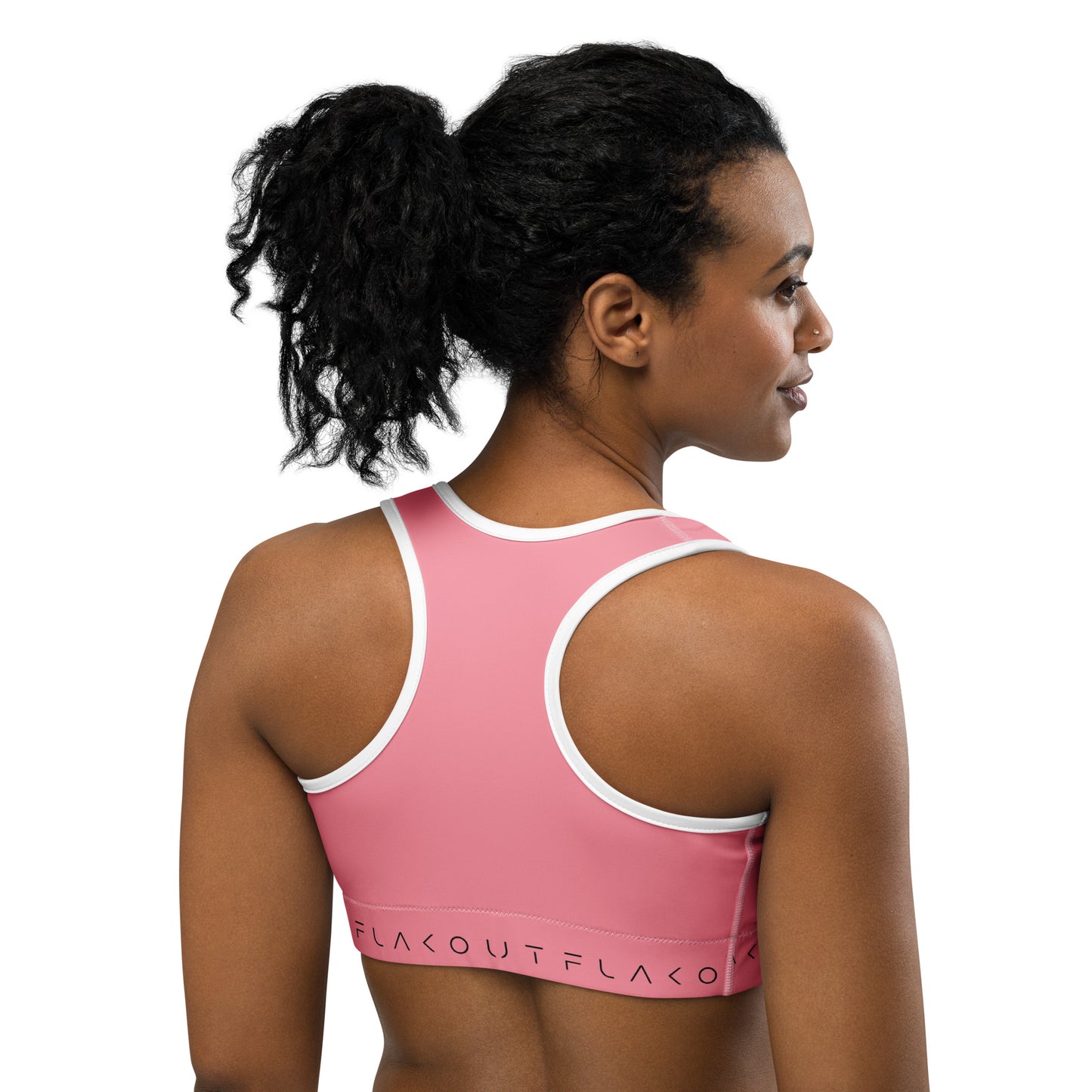 Cotton Candy Women's Sports Performance Bra - FLAKOUT