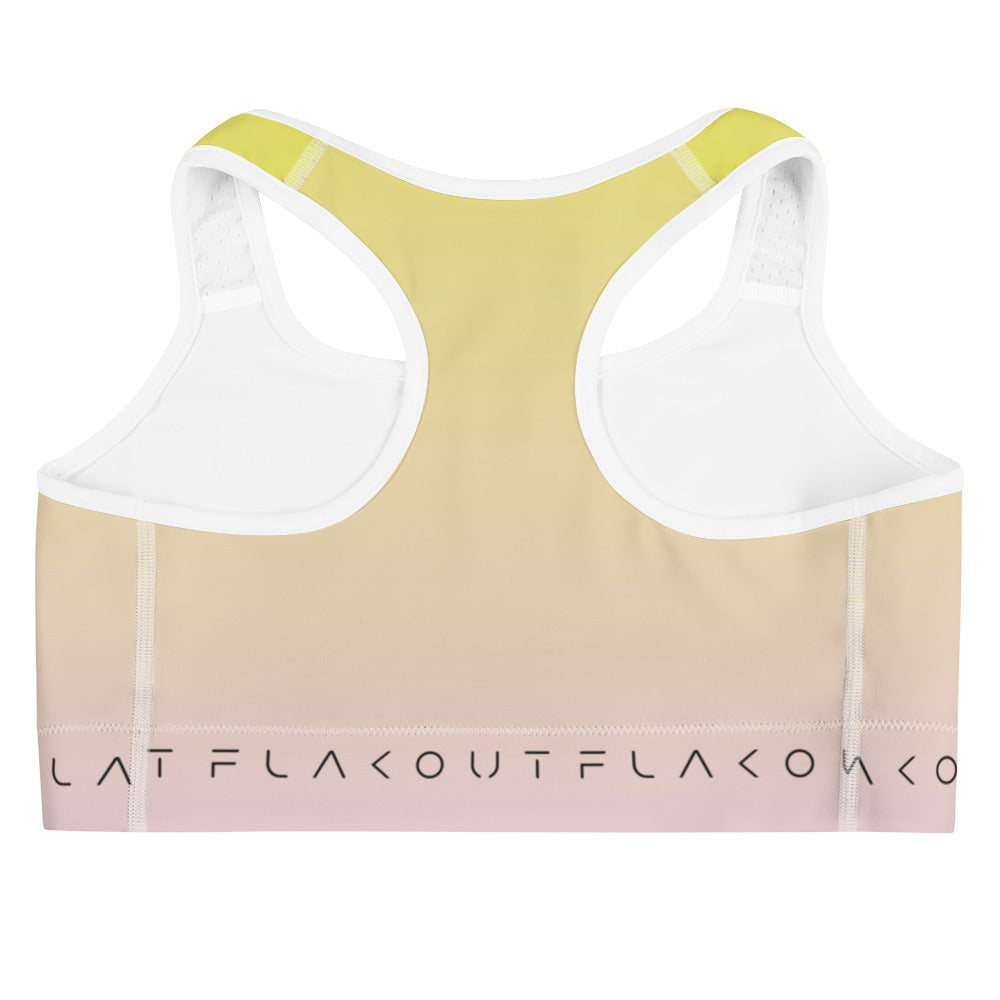 Lemonade Bliss Women's Sports Performance Bra - FLAKOUT