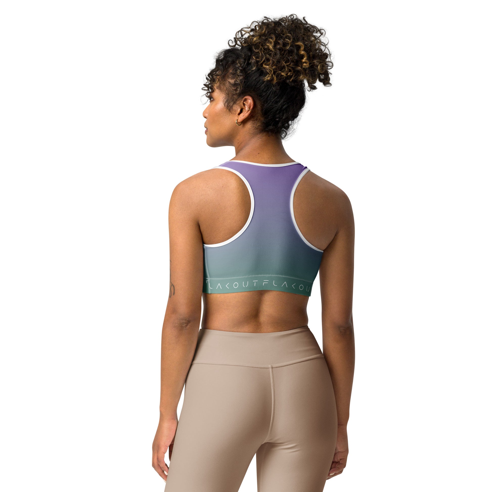 Lavender Lullaby Women's Sports Performance Bra - FLAKOUT