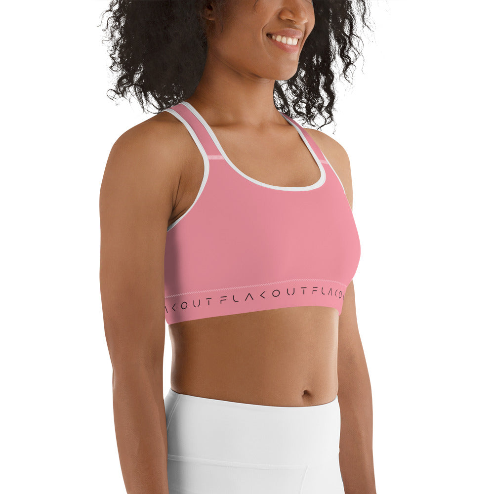 Cotton Candy Women's Sports Performance Bra - FLAKOUT