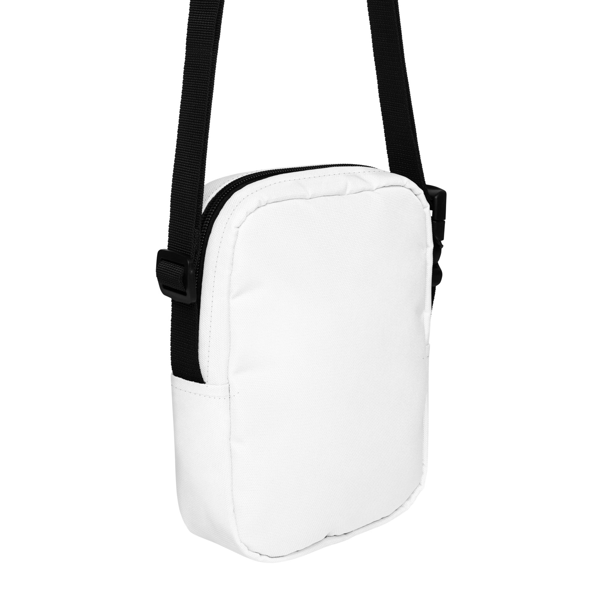 Unisex Water-resistant Crossbody Bag - White - FLAKOUT