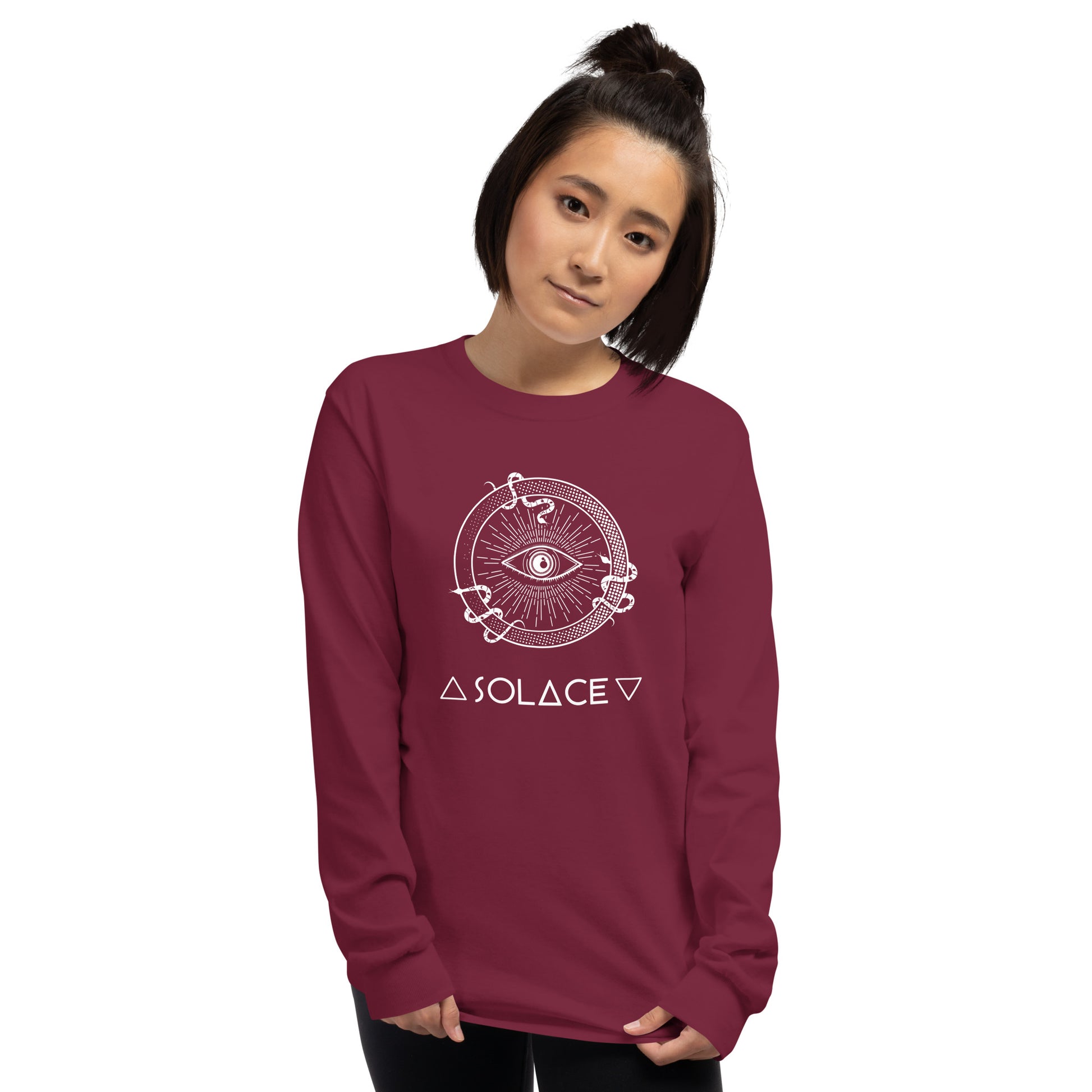 Serene Solace Long Sleeve Shirt - FLAKOUT