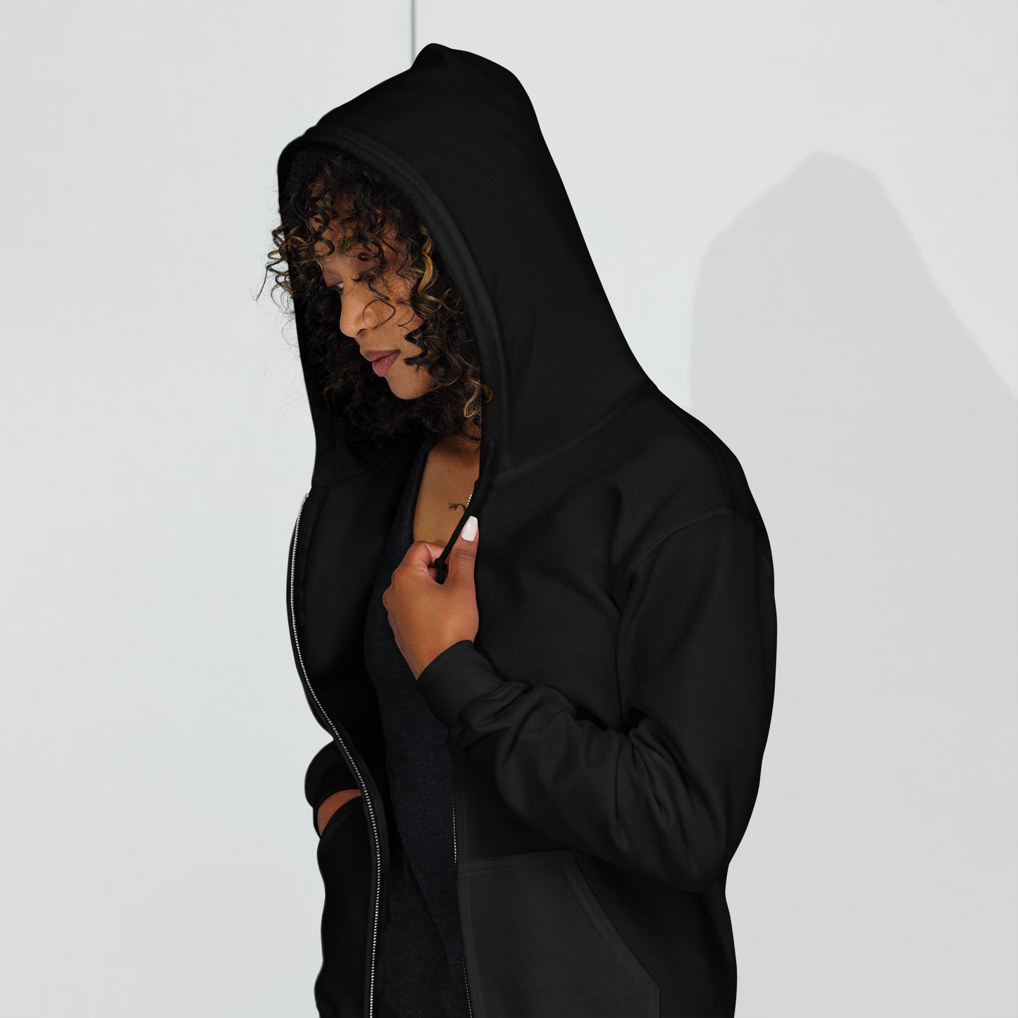 Limerence Heavy Harmony Fusion Zip Hoodie - Black - FLAKOUT