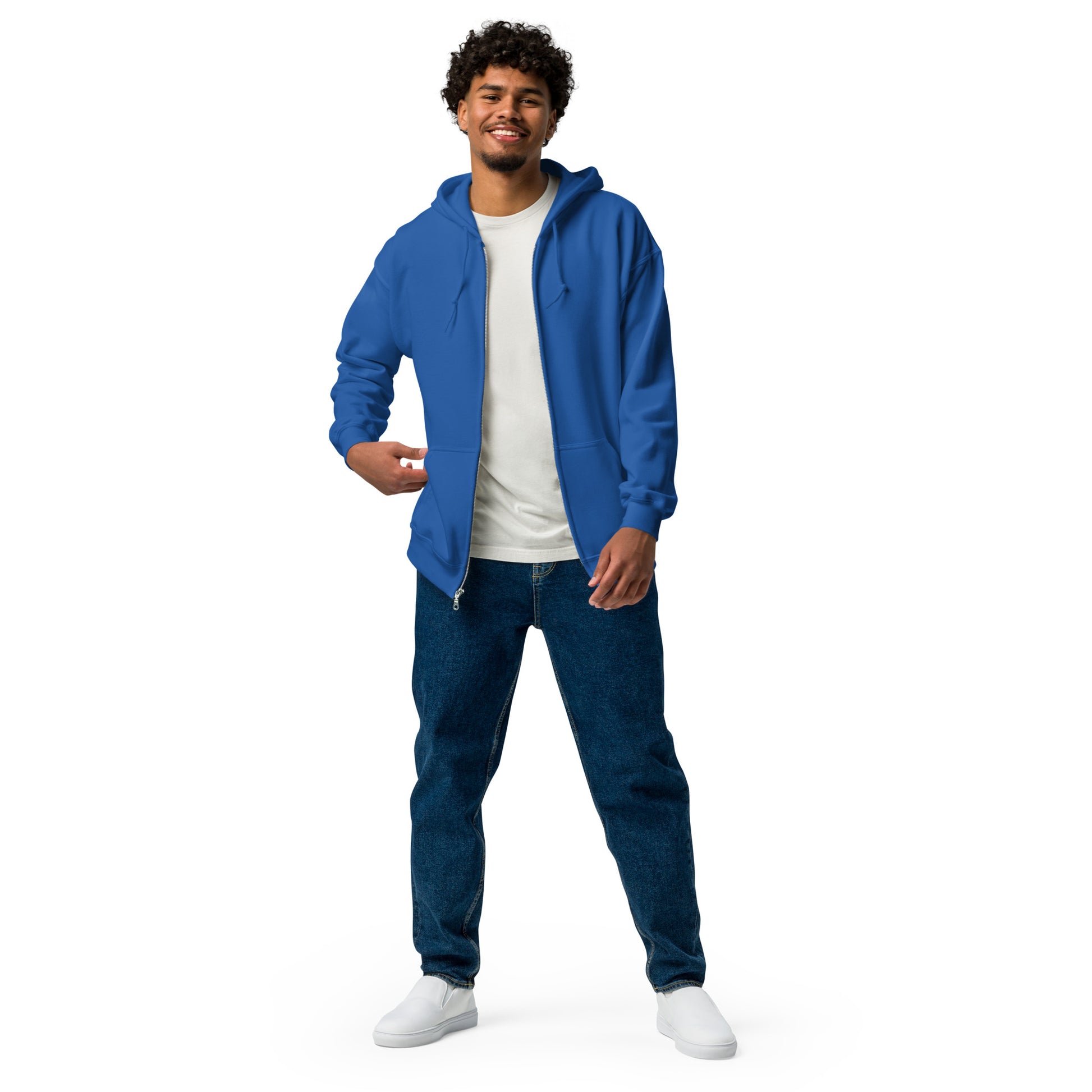 Limerence Heavy Harmony Fusion Zip Hoodie - Royal - FLAKOUT