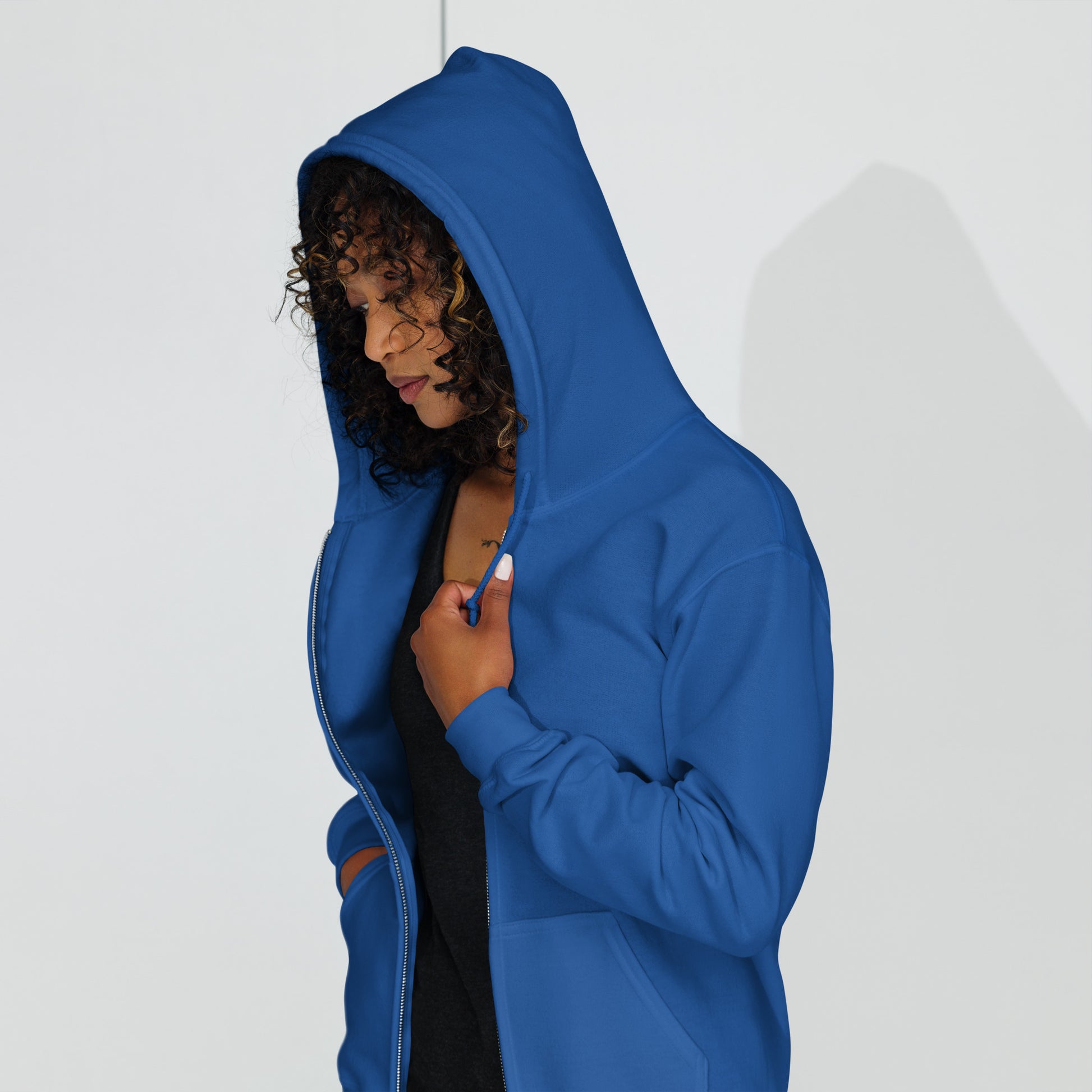 Limerence Heavy Harmony Fusion Zip Hoodie - Royal - FLAKOUT