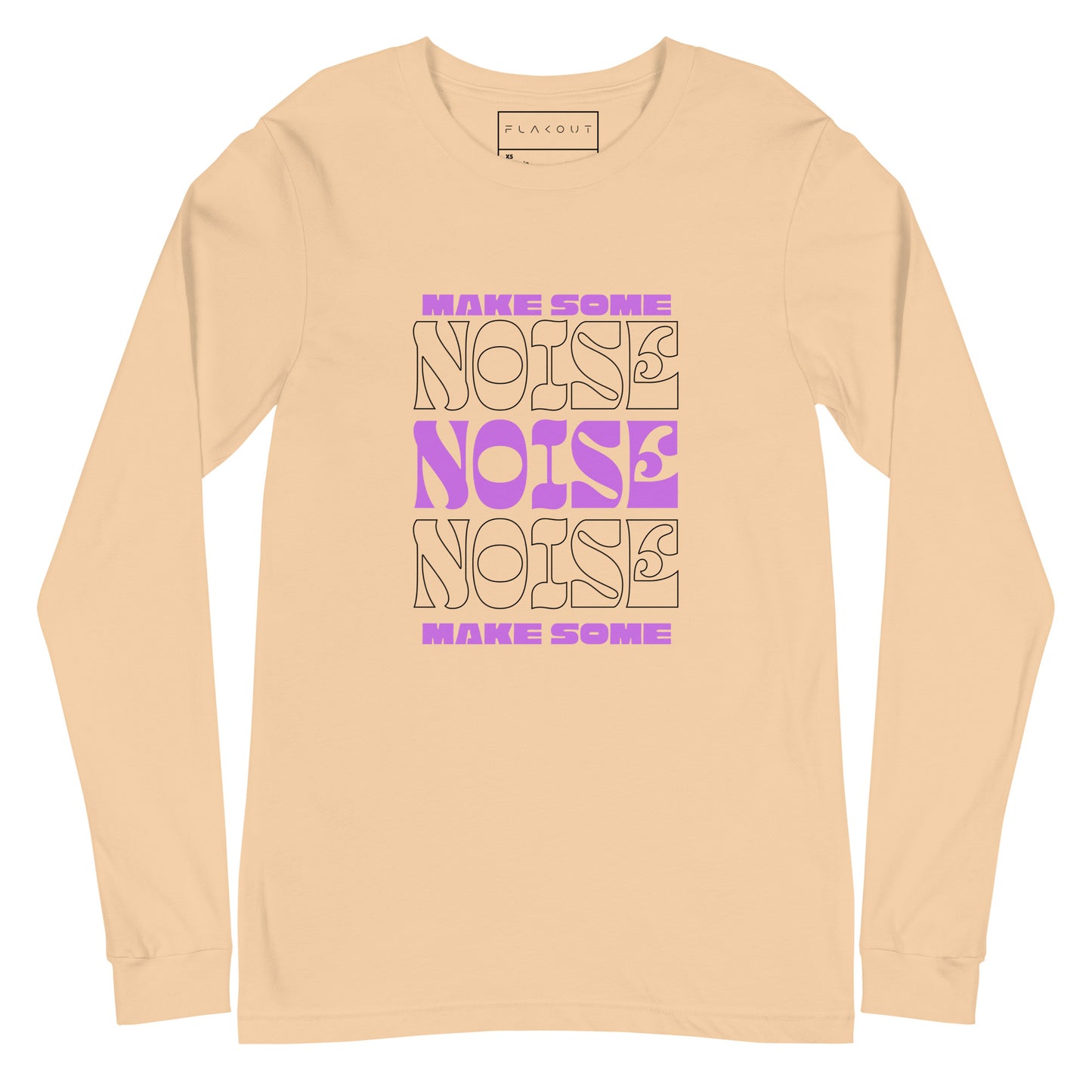 Resonance Make Some Noise Swagger Long Sleeve Tee - FLAKOUT