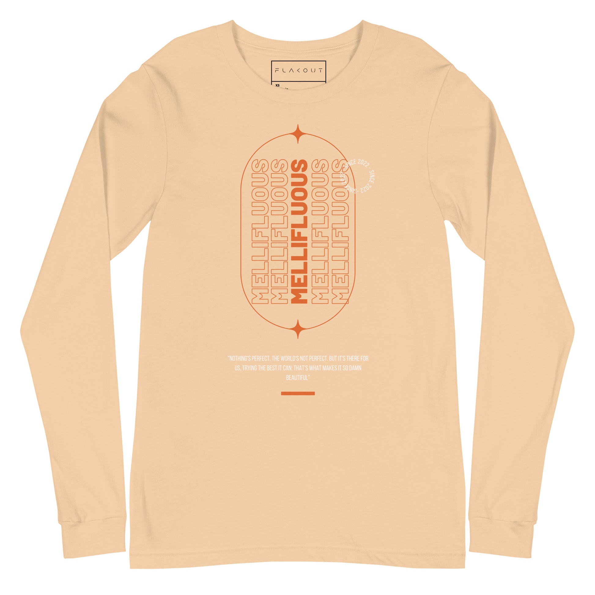 Tranquil Mellifluous Attire Long Sleeve Tee - FLAKOUT