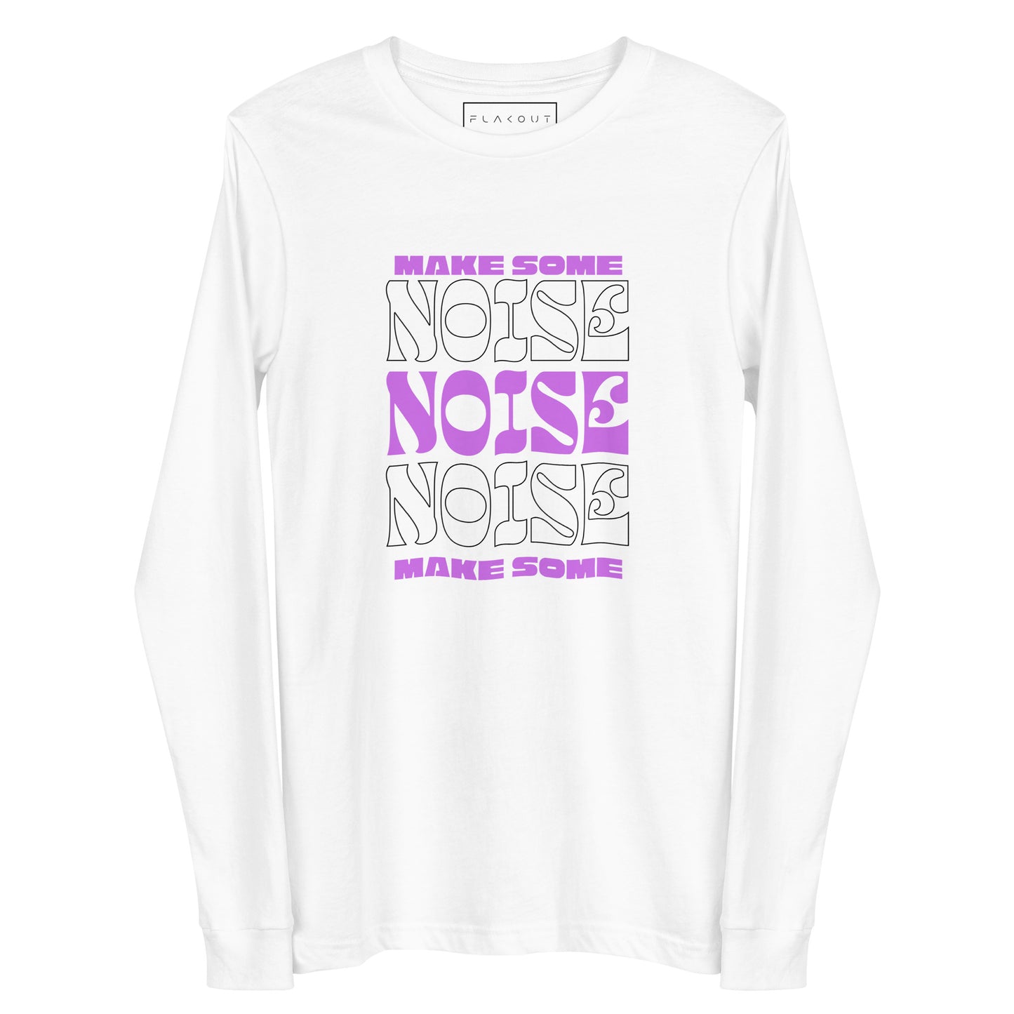 Resonance Make Some Noise Swagger Long Sleeve Tee - FLAKOUT