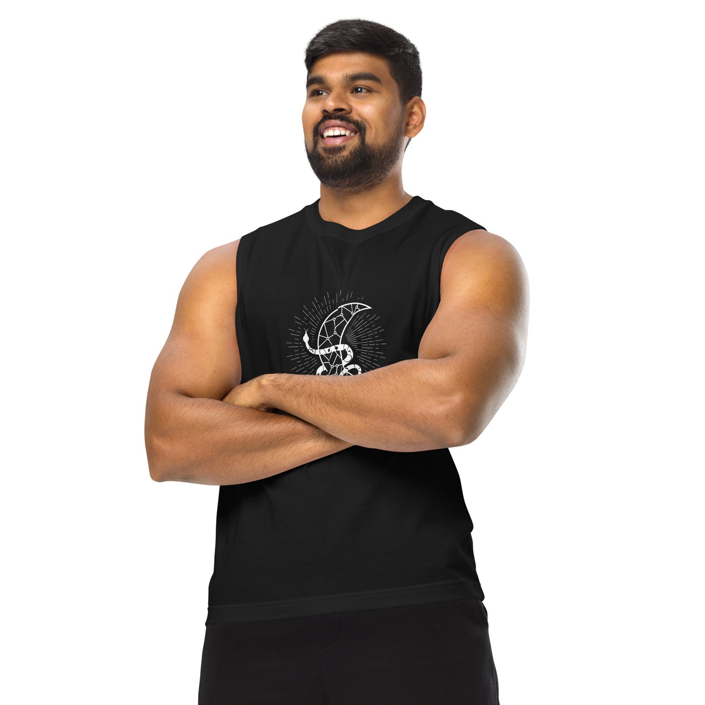 Celestial Heliacal Glow Muscle Shirt - FLAKOUT