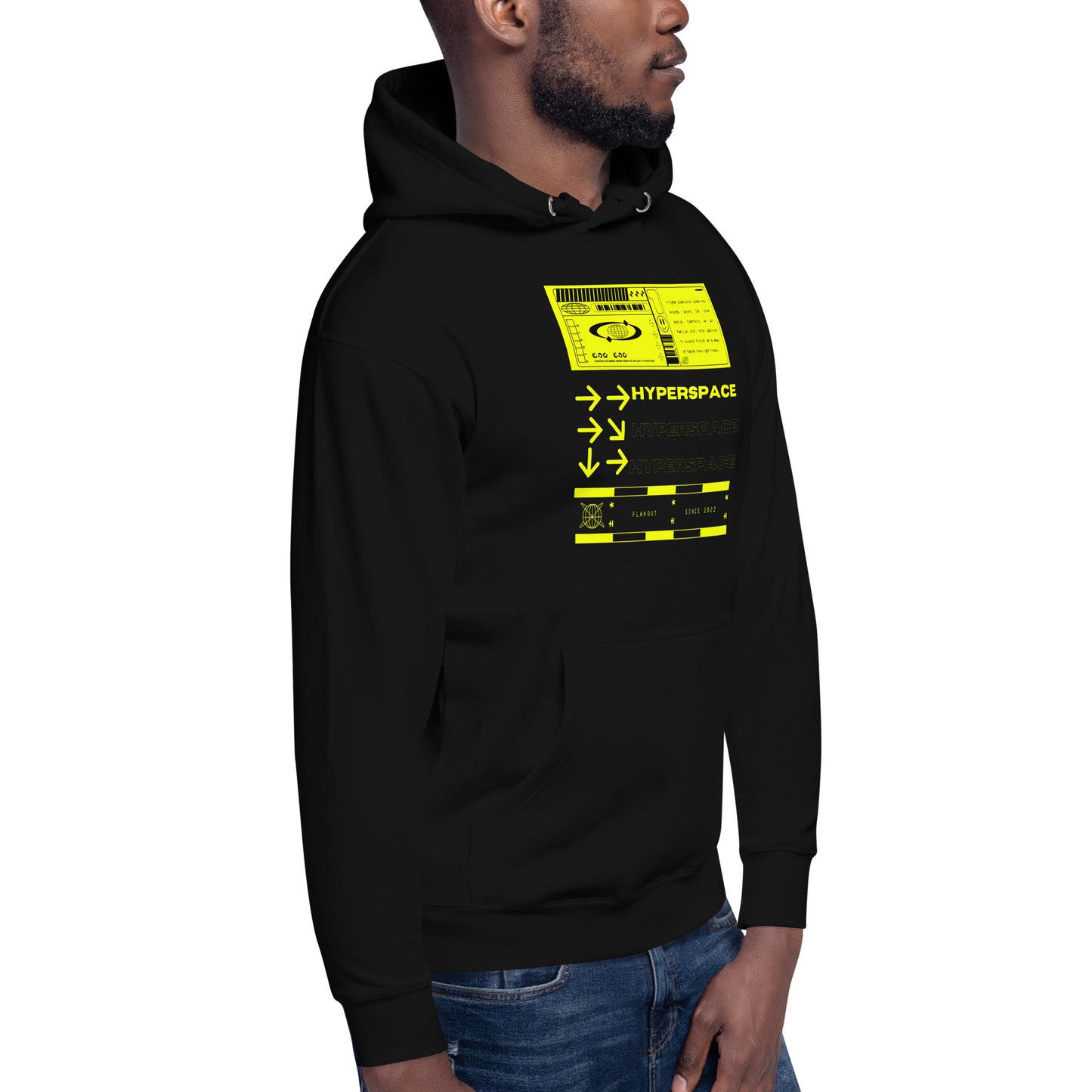 Hyperspace Unisex Hoodie - FLAKOUT