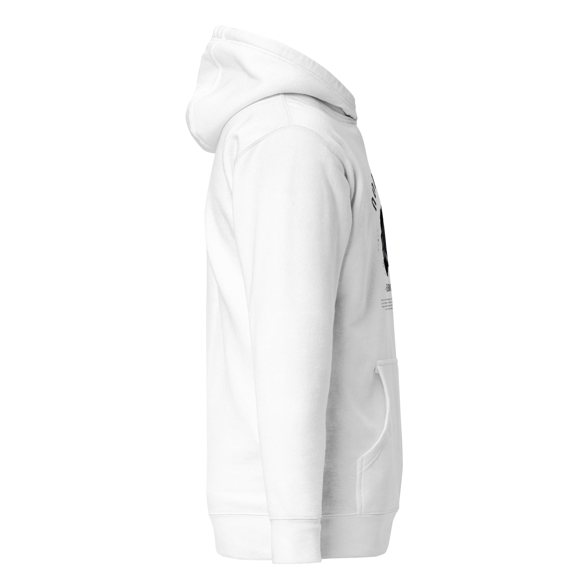 Noir Blossom Unisex Hoodie - FLAKOUT