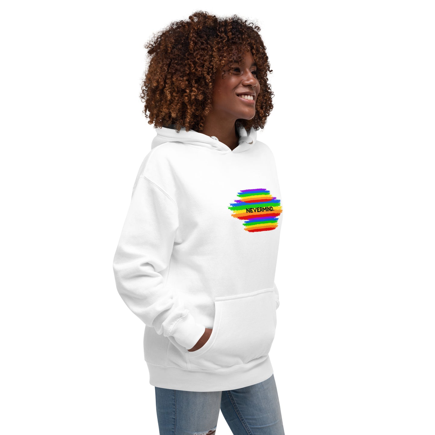 Nevermind. Unisex Hoodie - FLAKOUT