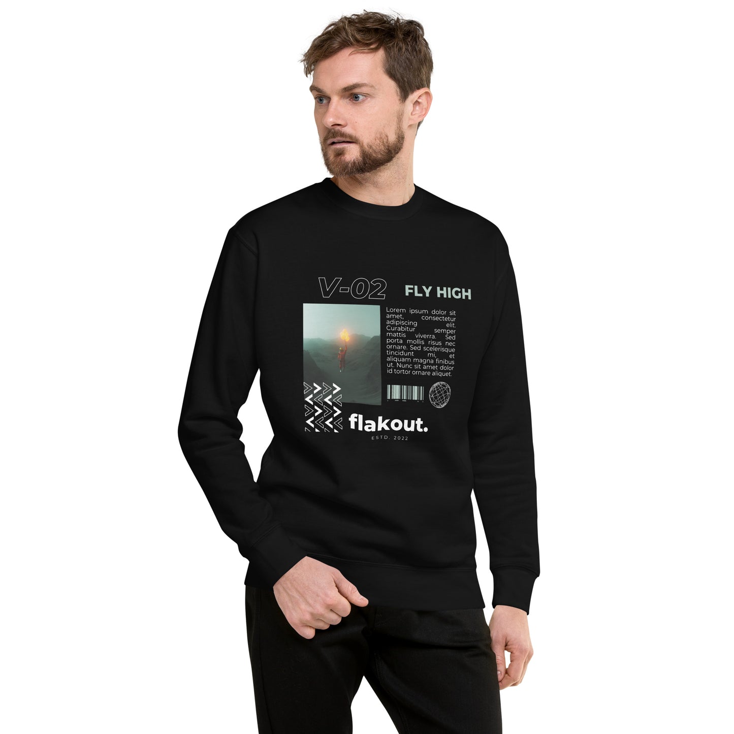 Fly High Voyager Sweatshirt - FLAKOUT