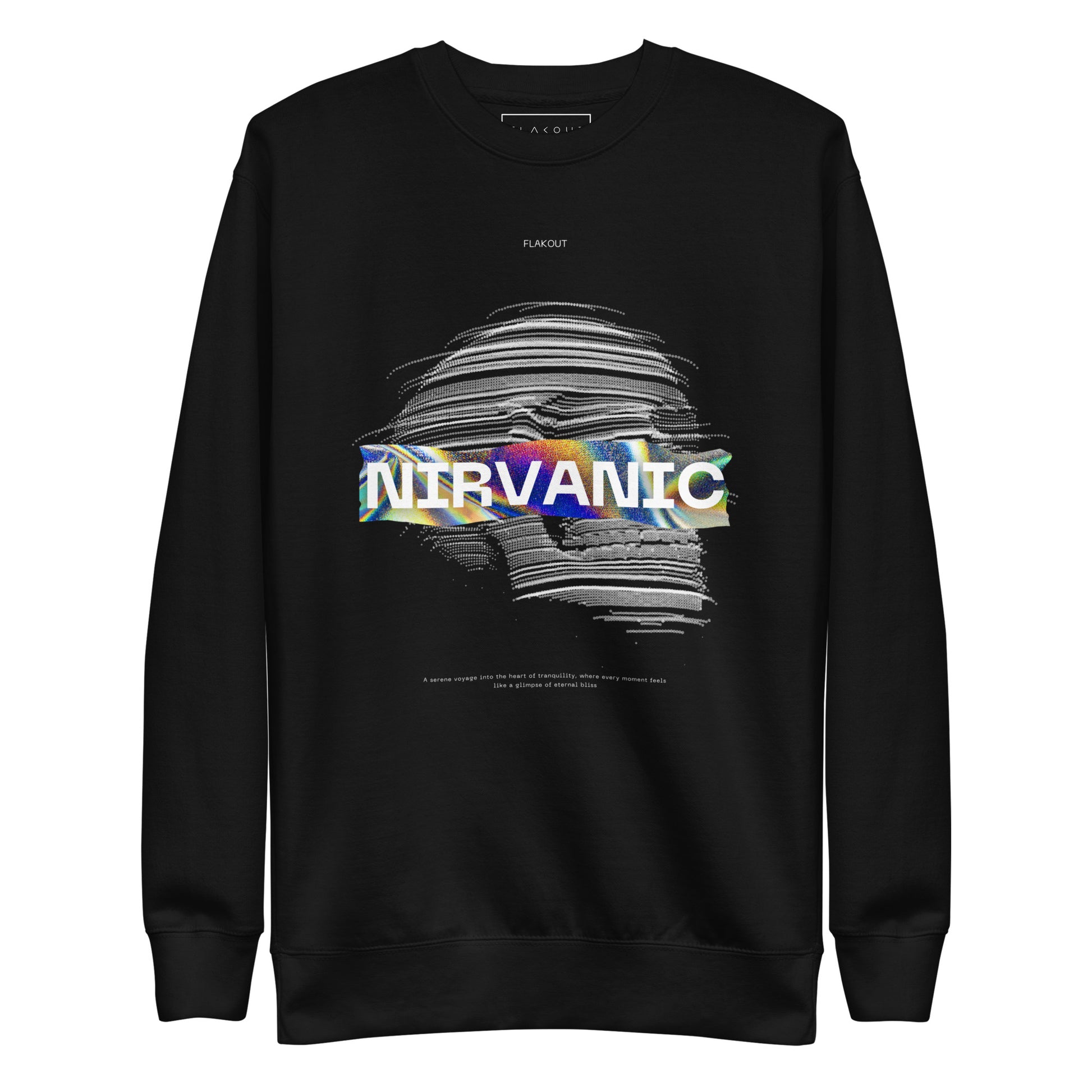 Nirvanic Unisex Fleece Sweatshirt - FLAKOUT