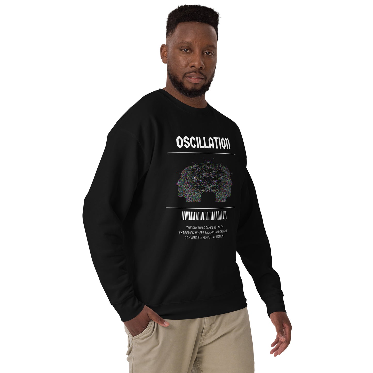 Oscillation Unisex Fleece Sweatshirt - FLAKOUT