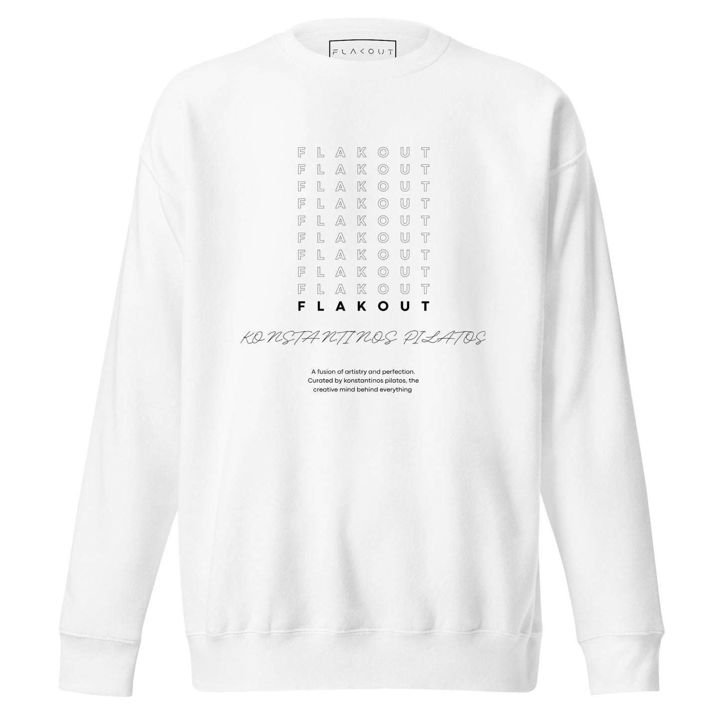 Konstantinos Pilatos Signature Official Unisex Fleece Sweatshirt - FLAKOUT