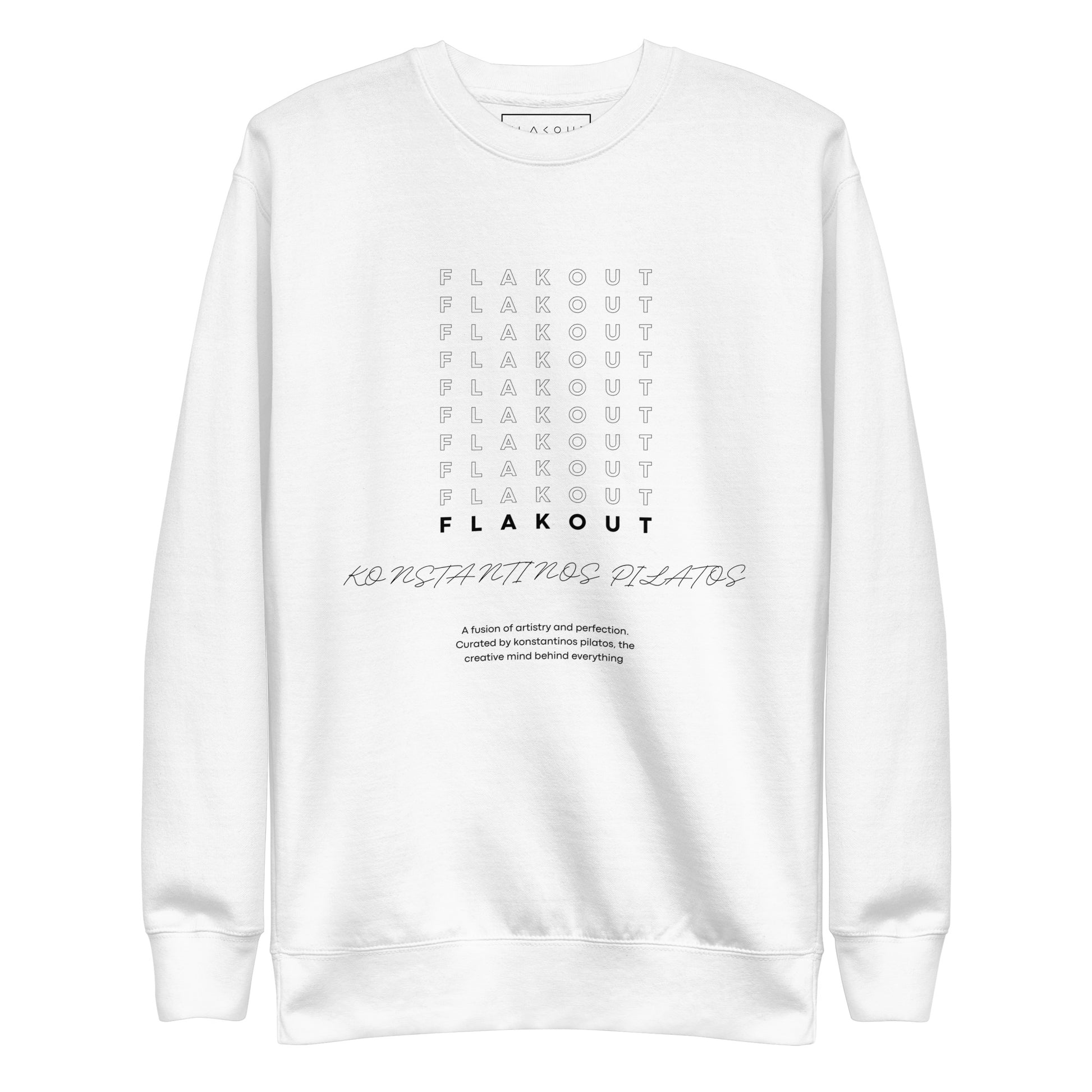 Konstantinos Pilatos Signature Official Unisex Fleece Sweatshirt - FLAKOUT