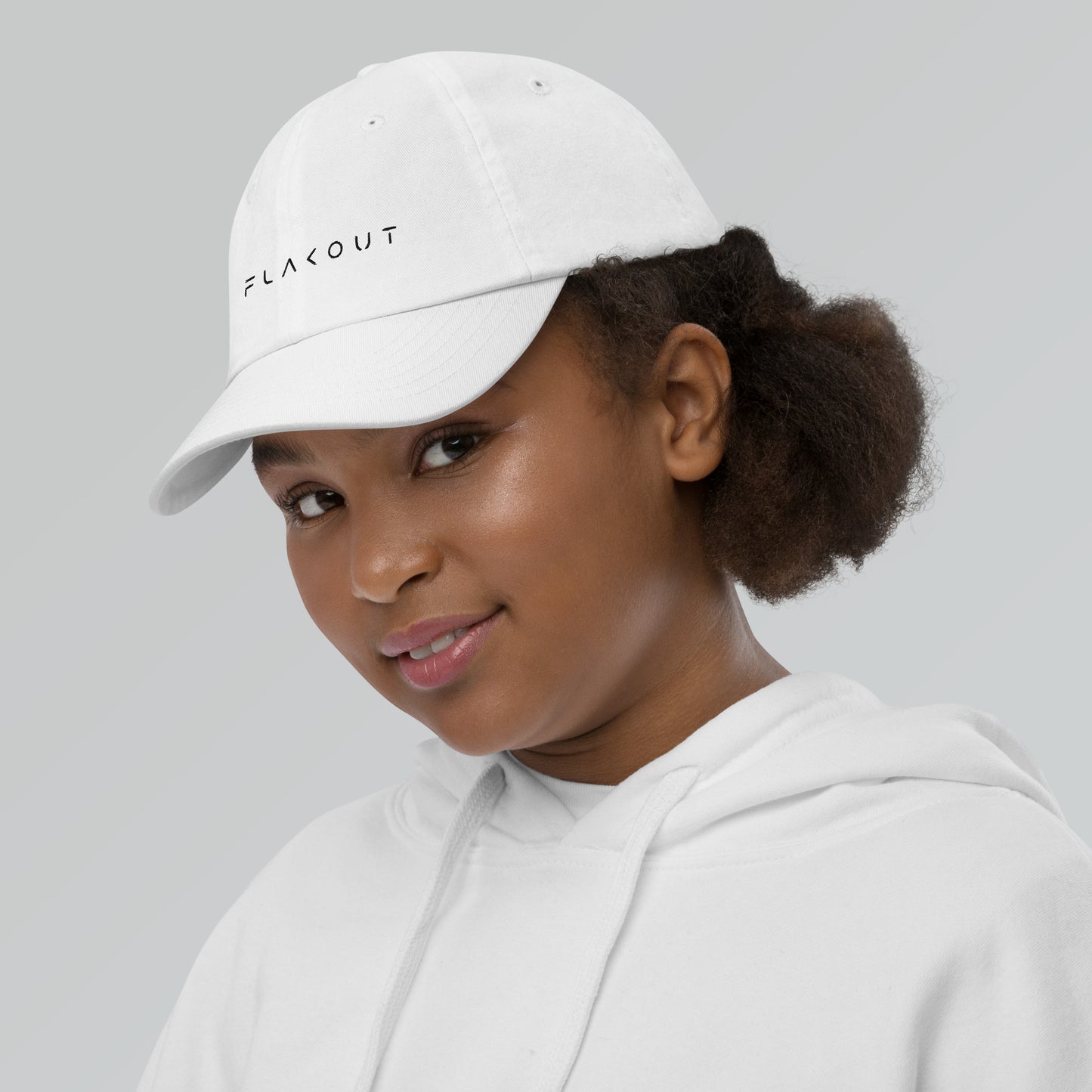 FLAKOUT Logo Embroidered Kid's Baseball Cap