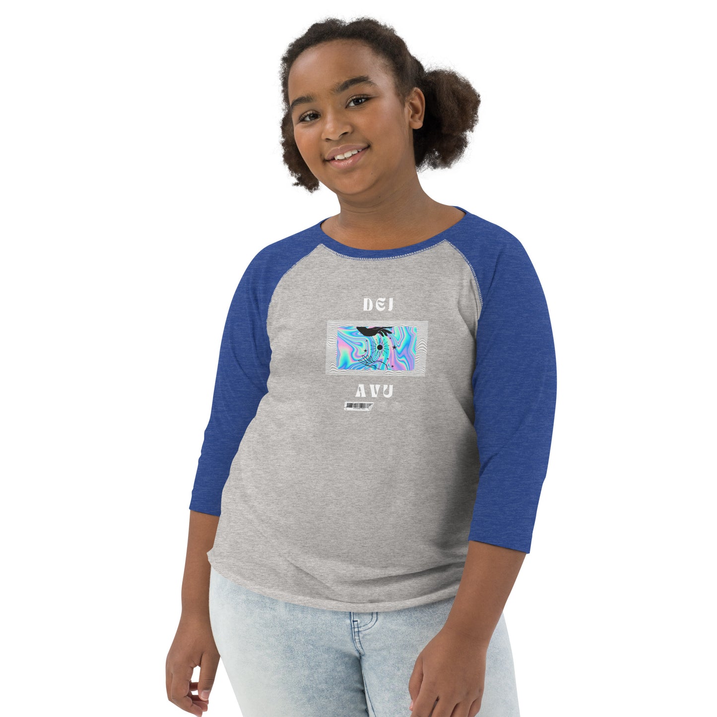 Echoes of Dejavu Kid's Long Sleeve Shirt - FLAKOUT