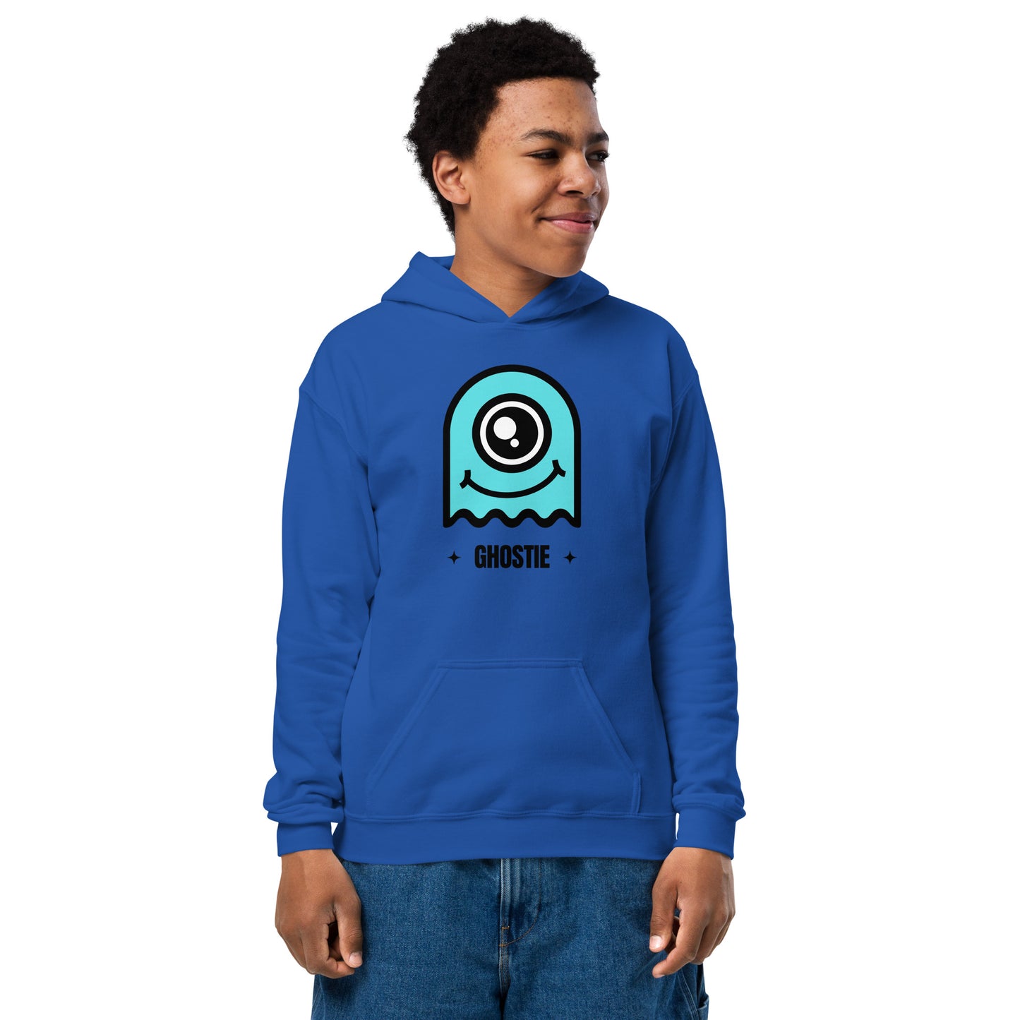 Ghostie Kid's Snug Blend Hoodie - FLAKOUT