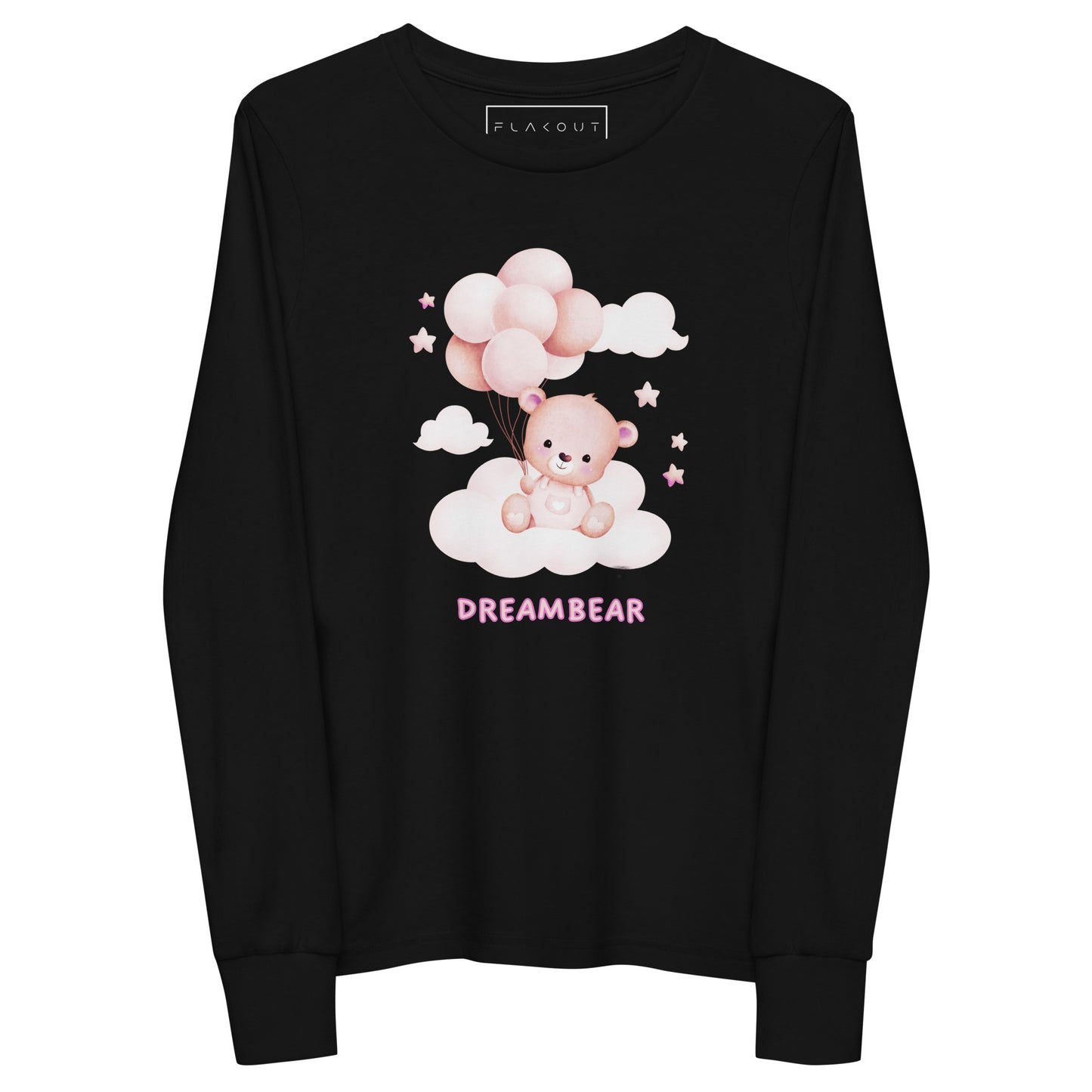 Dreambear Girl's Long Sleeve Tee - FLAKOUT