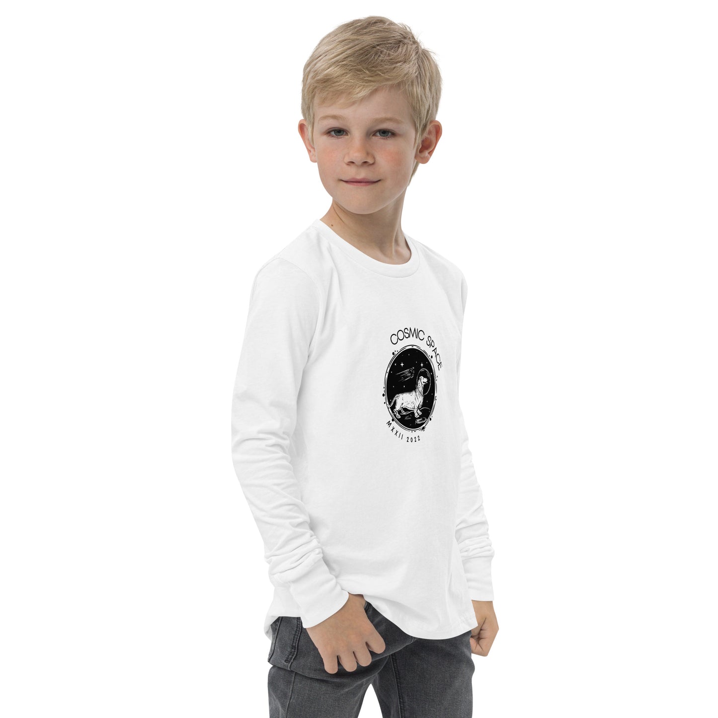 Kid's Long Sleeve Shirt Cosmic Space - FLAKOUT