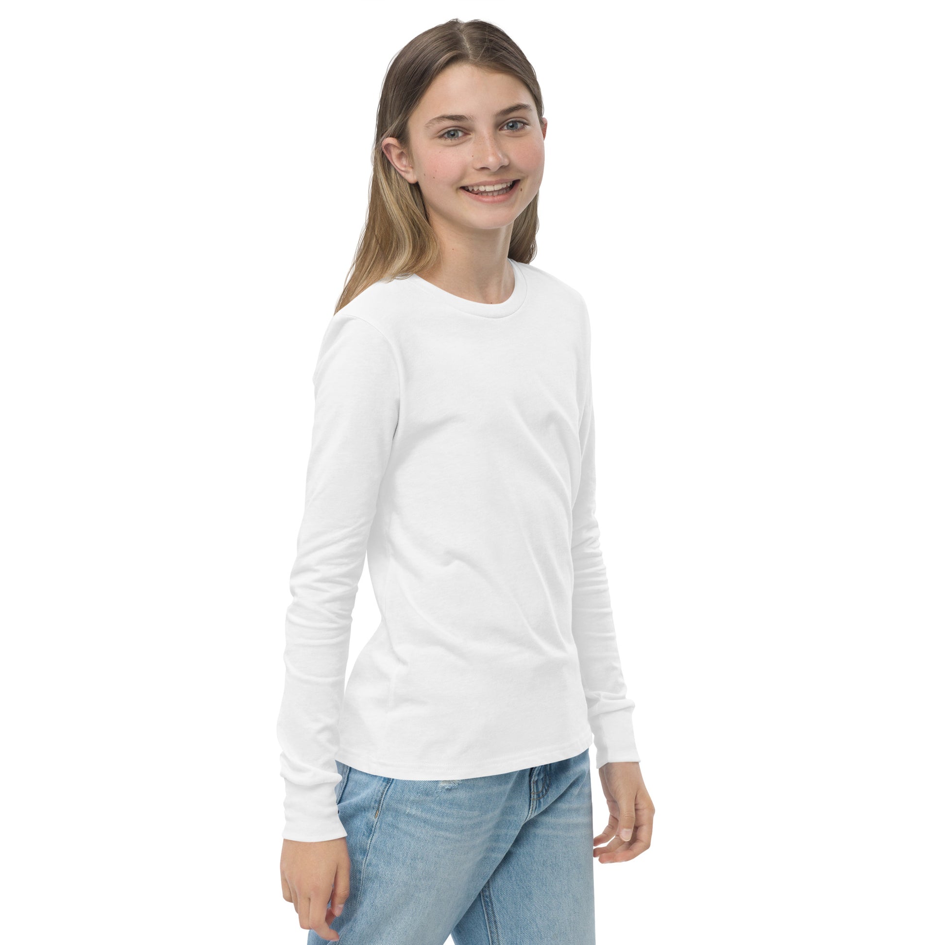 Halo Up, Smile On Unisex Kid's Long Sleeve Tee - FLAKOUT