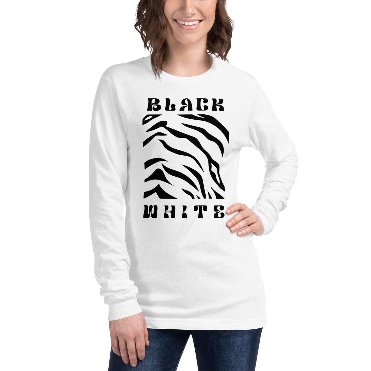 Opulent Onyx Tiger Long Sleeve Tee - FLAKOUT