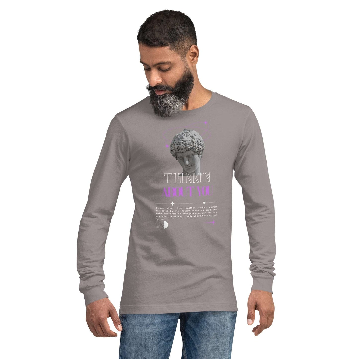 Mindfully Thinki'n About You Long Sleeve Tee - FLAKOUT