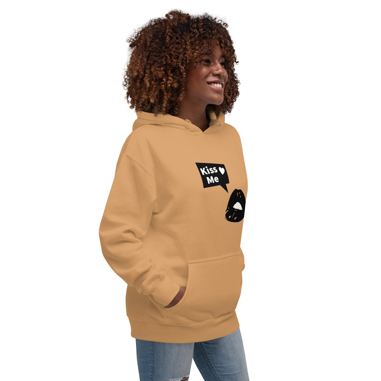 Sweet Talker Kiss Me Women's Hoodie - FLAKOUT