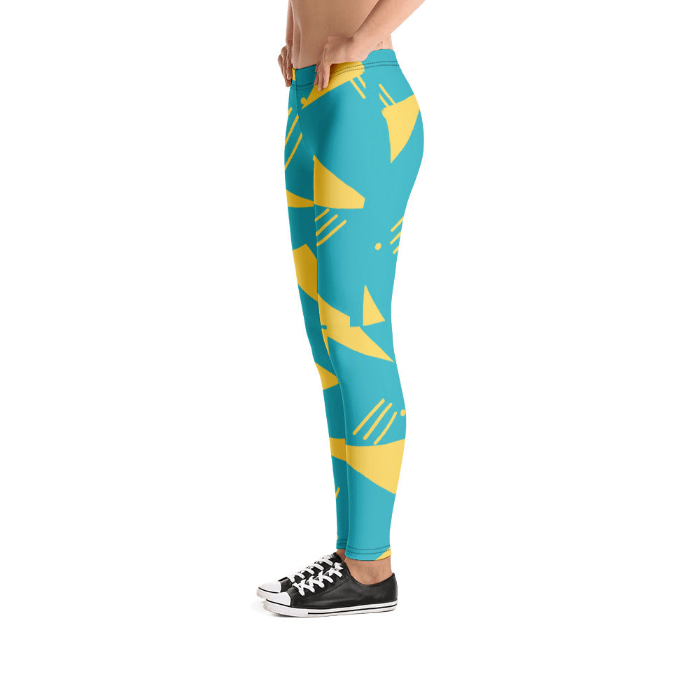 Women's Leggings Triangles - FLAKOUT