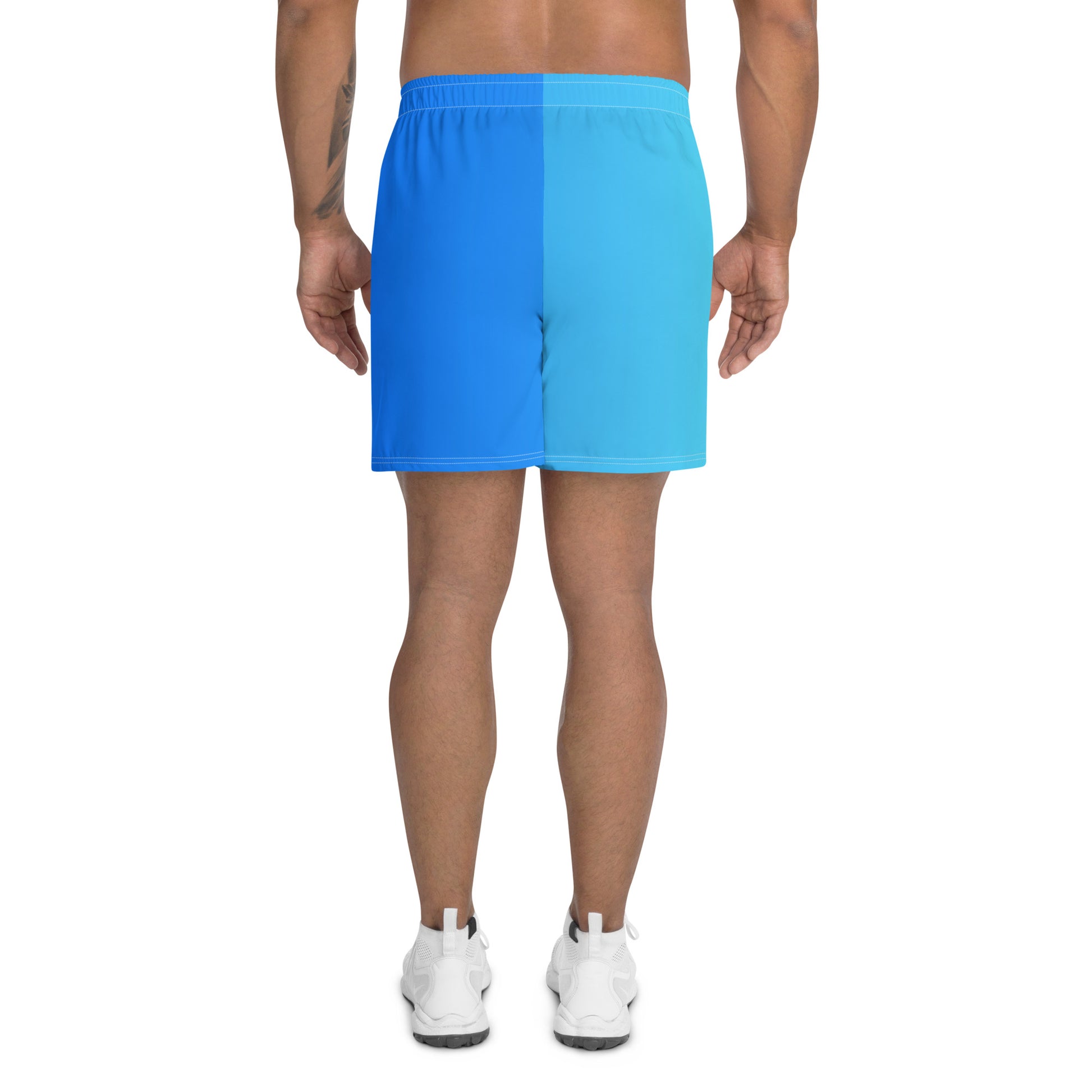 Breezy Azure Men's Swim - Athletic Shorts - FLAKOUT