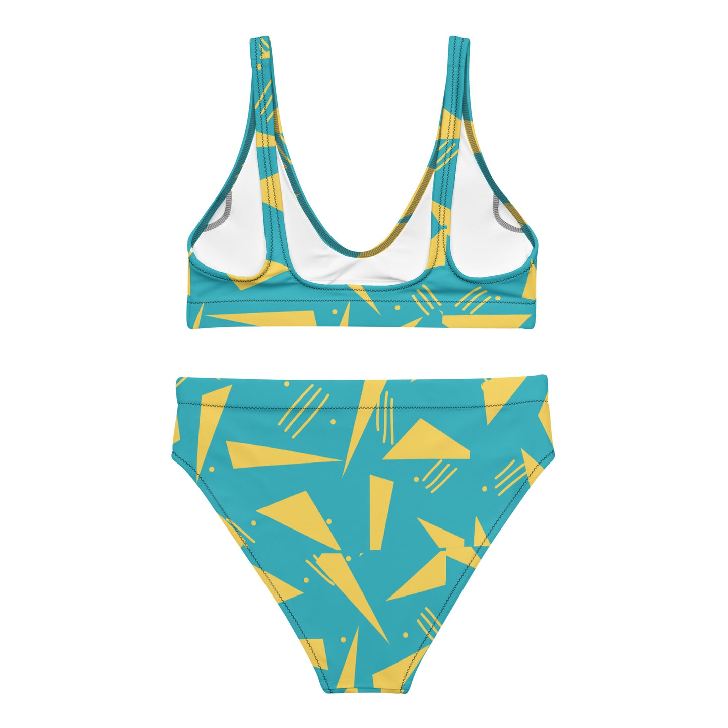 Women's High-waisted Bikini Triangles - FLAKOUT